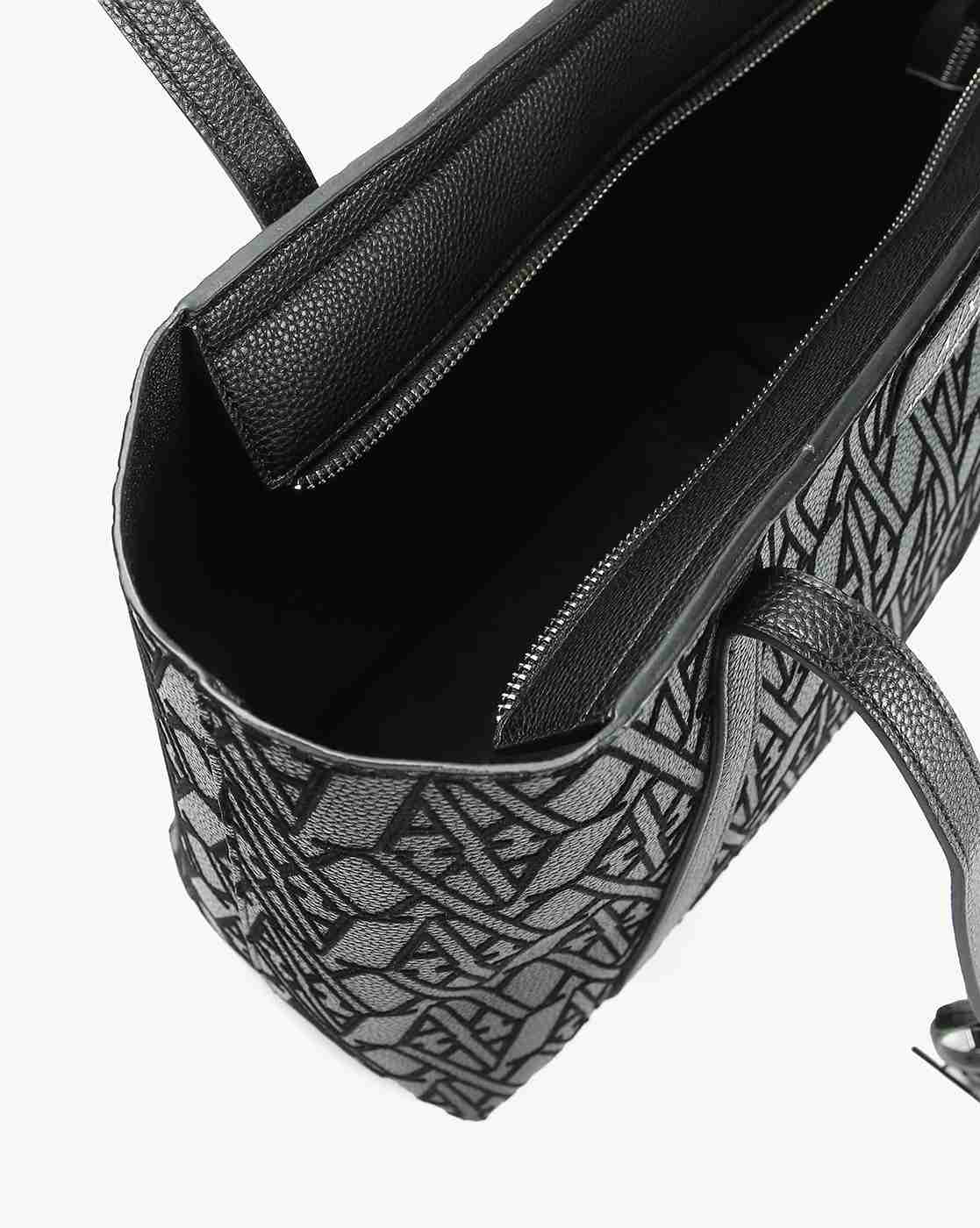 Women's Black Sylvie Shopping Bag