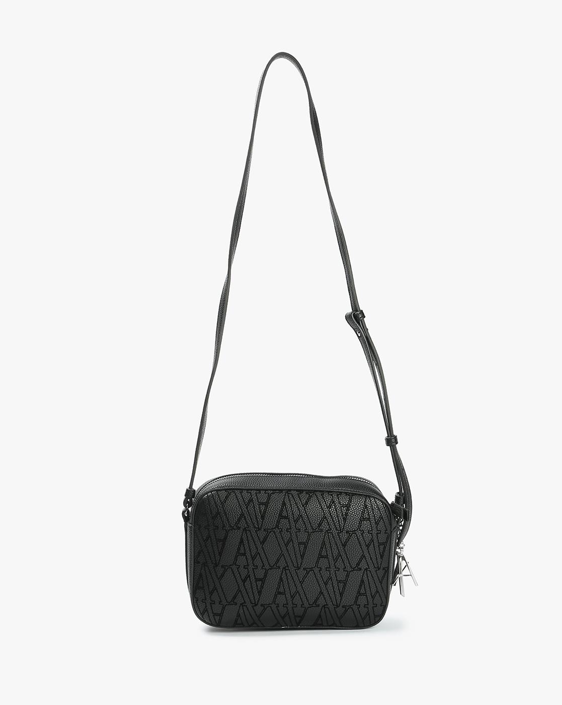 Women's Black Sylvie Messenger Bag
