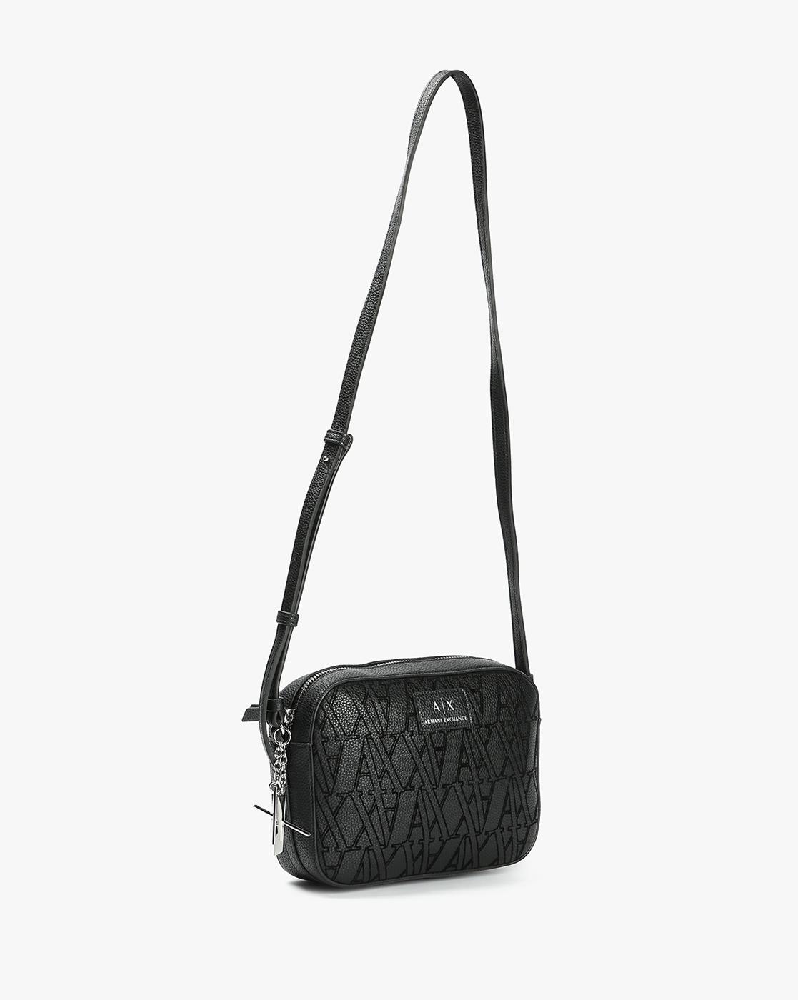Women's Black Sylvie Messenger Bag