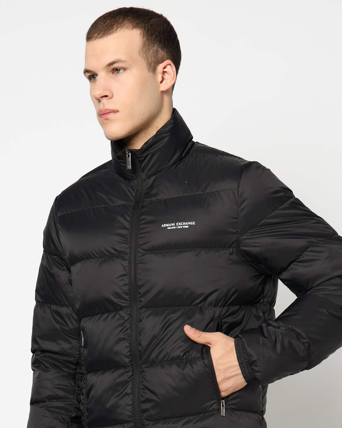 Men's Black Milano New York Down Jacket