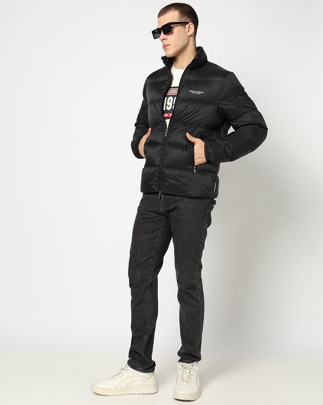 Men's Black Milano New York Down Jacket