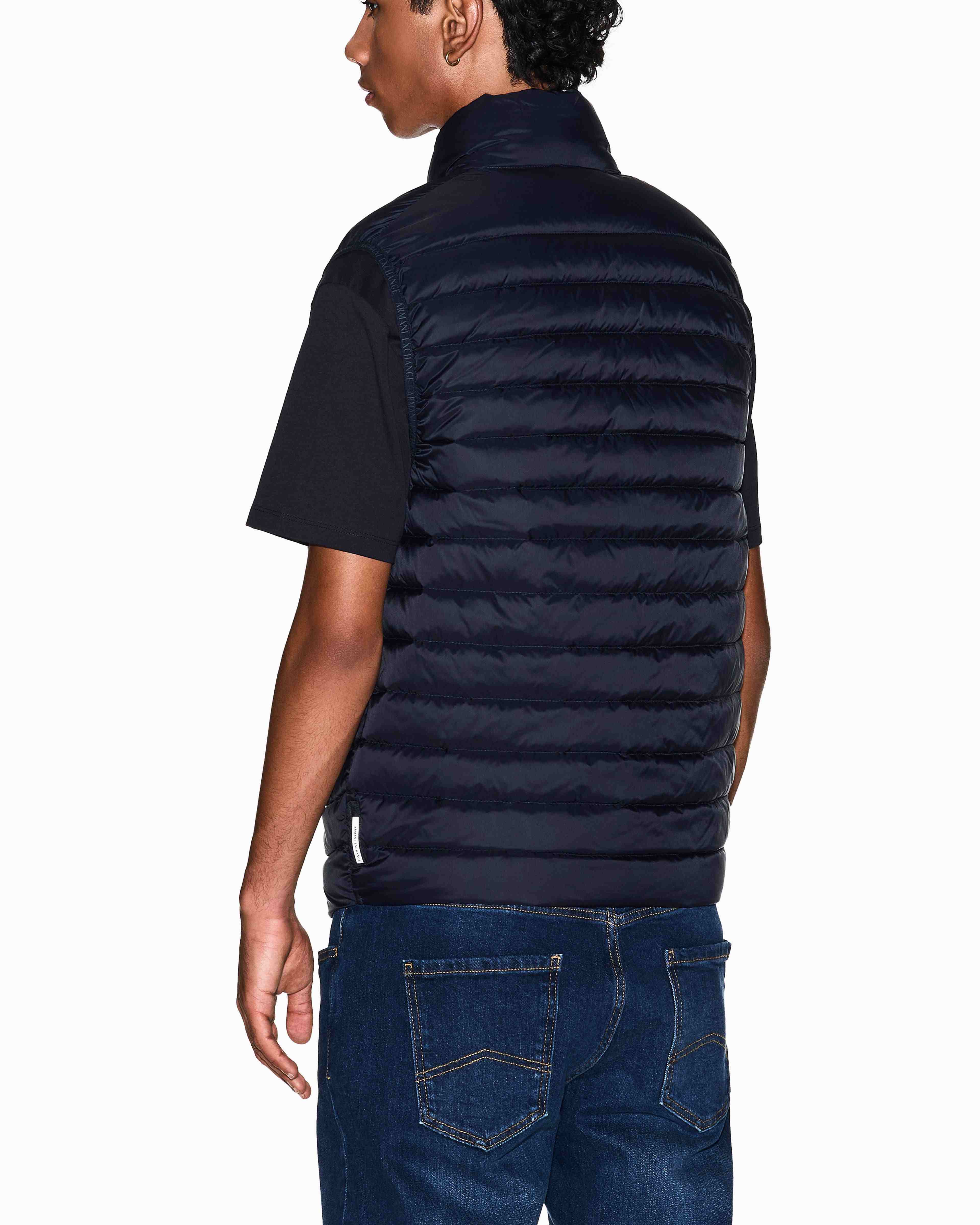 Men's Blue Milano New York Down Waistcoat