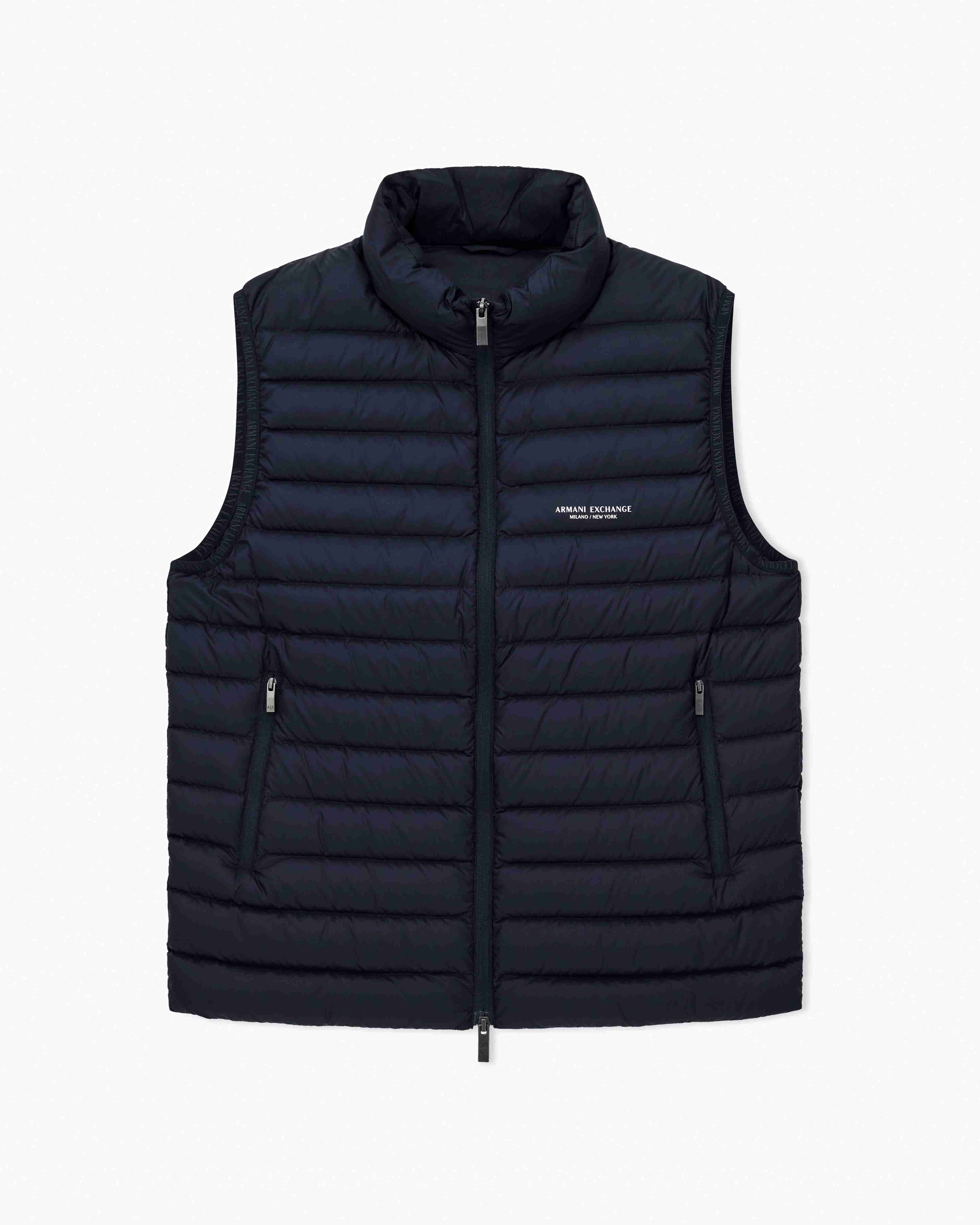 Men's Blue Milano New York Down Waistcoat