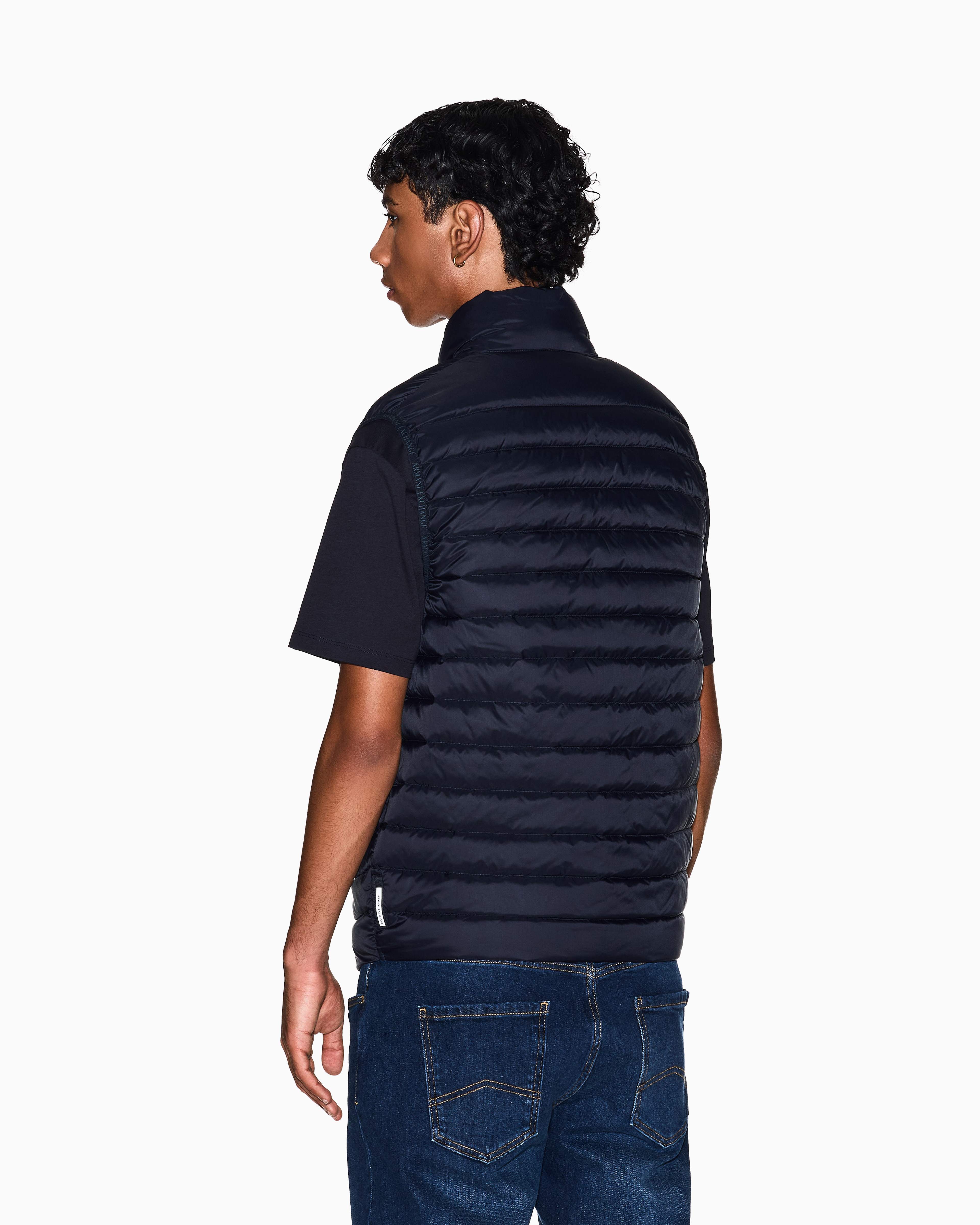 Men's Blue Milano New York Down Waistcoat