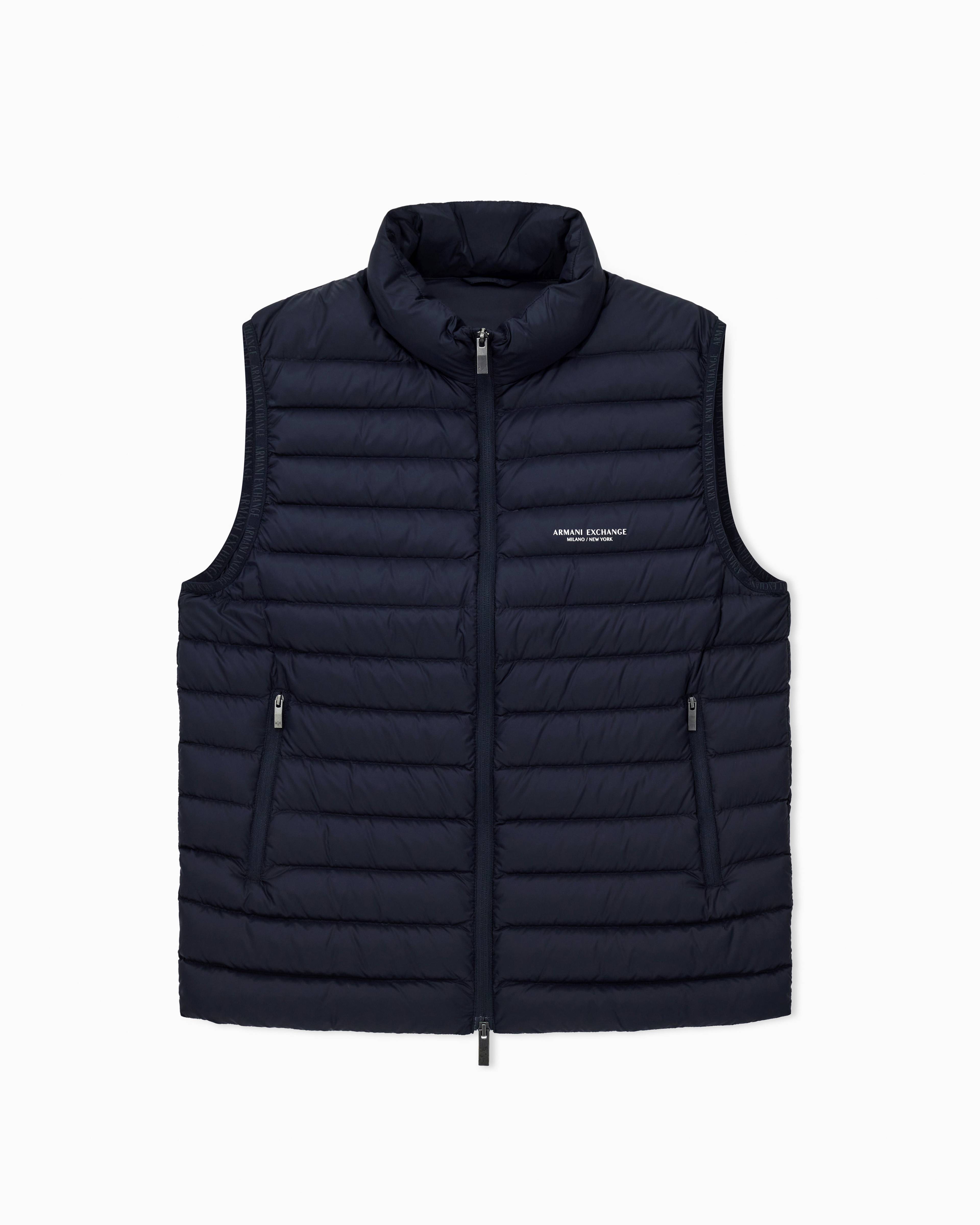 Men's Blue Milano New York Down Waistcoat