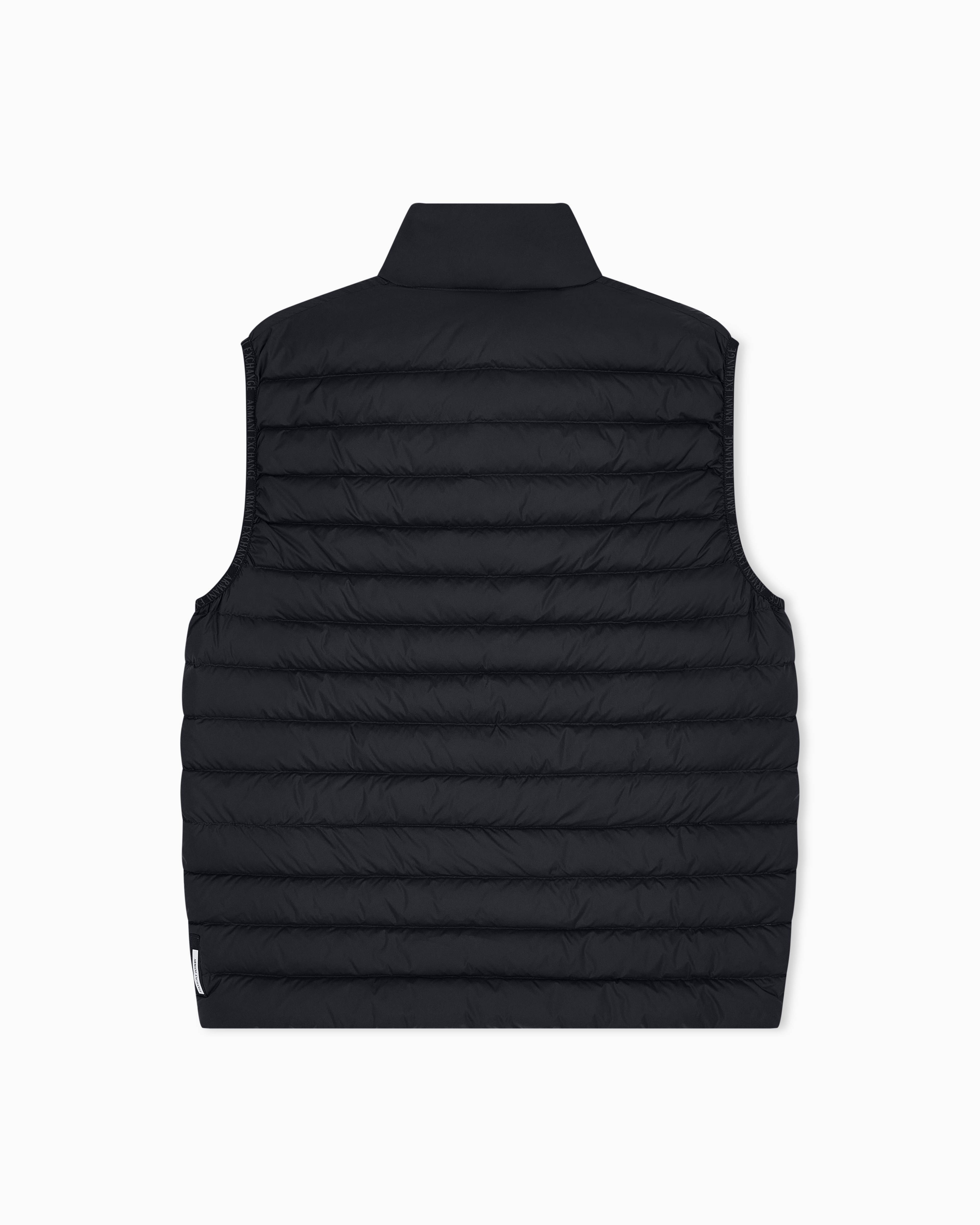 Men's Black Milano New York Down Waistcoat