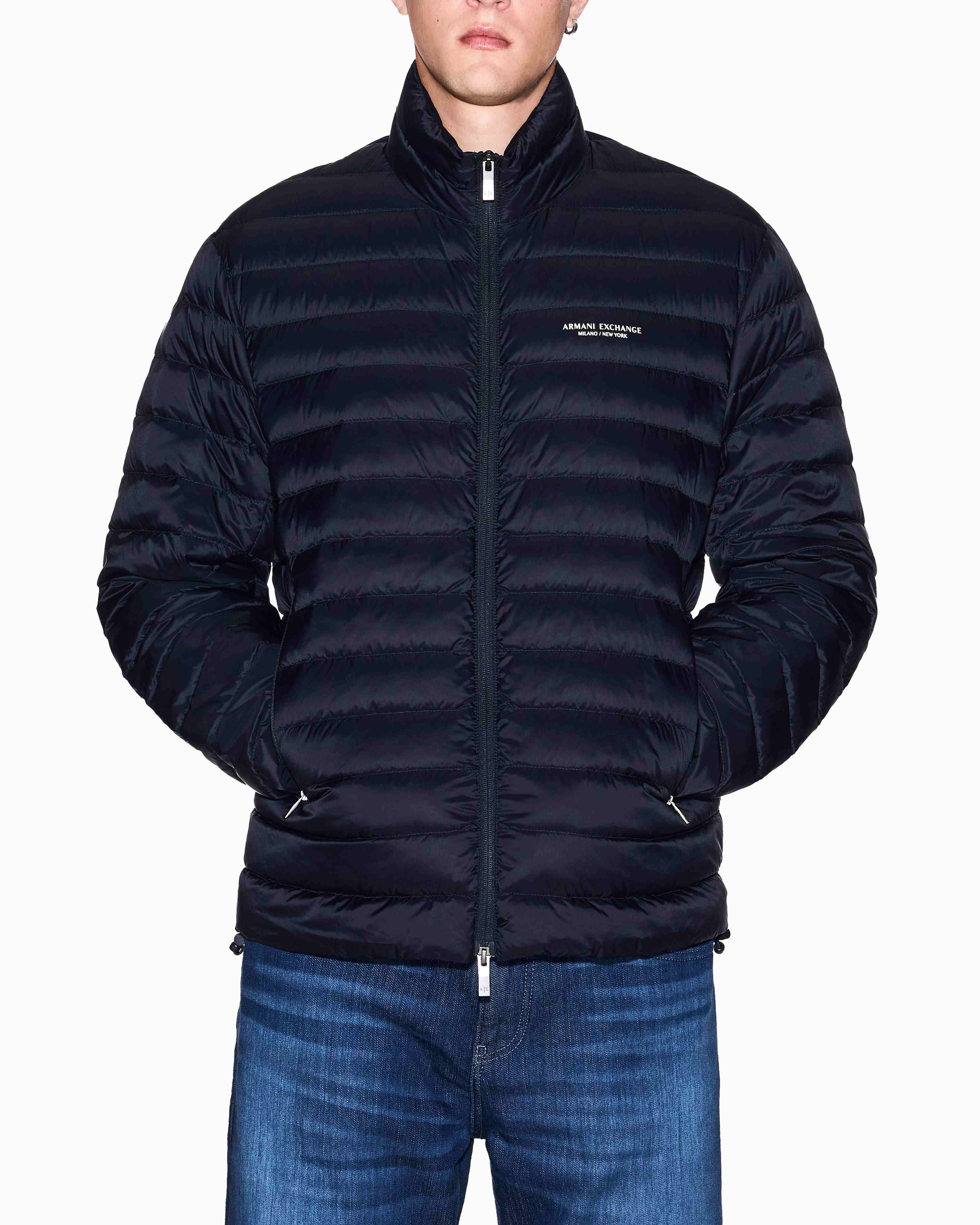 Men's Blue Milano New York Down Jacket