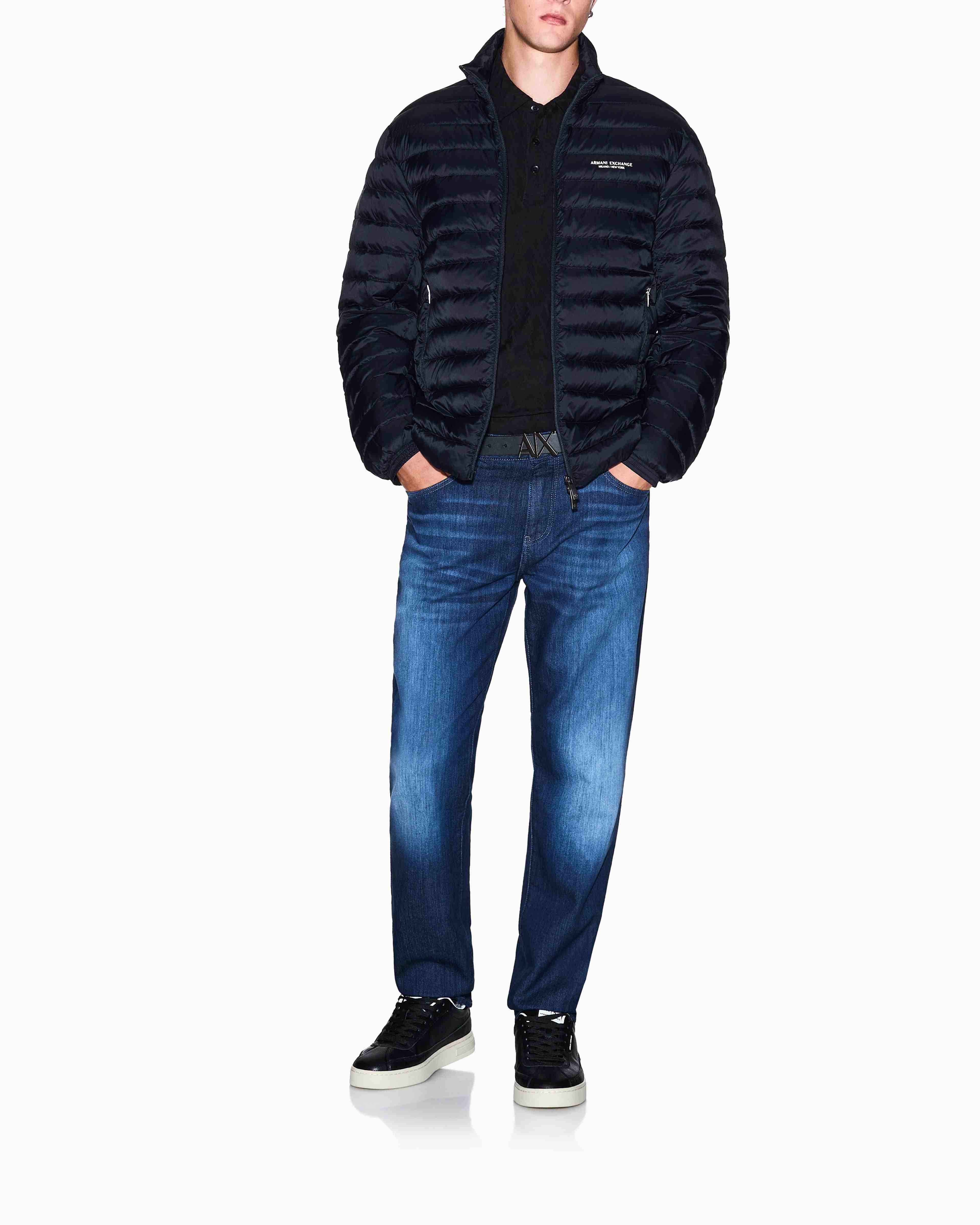Men's Blue Milano New York Down Jacket
