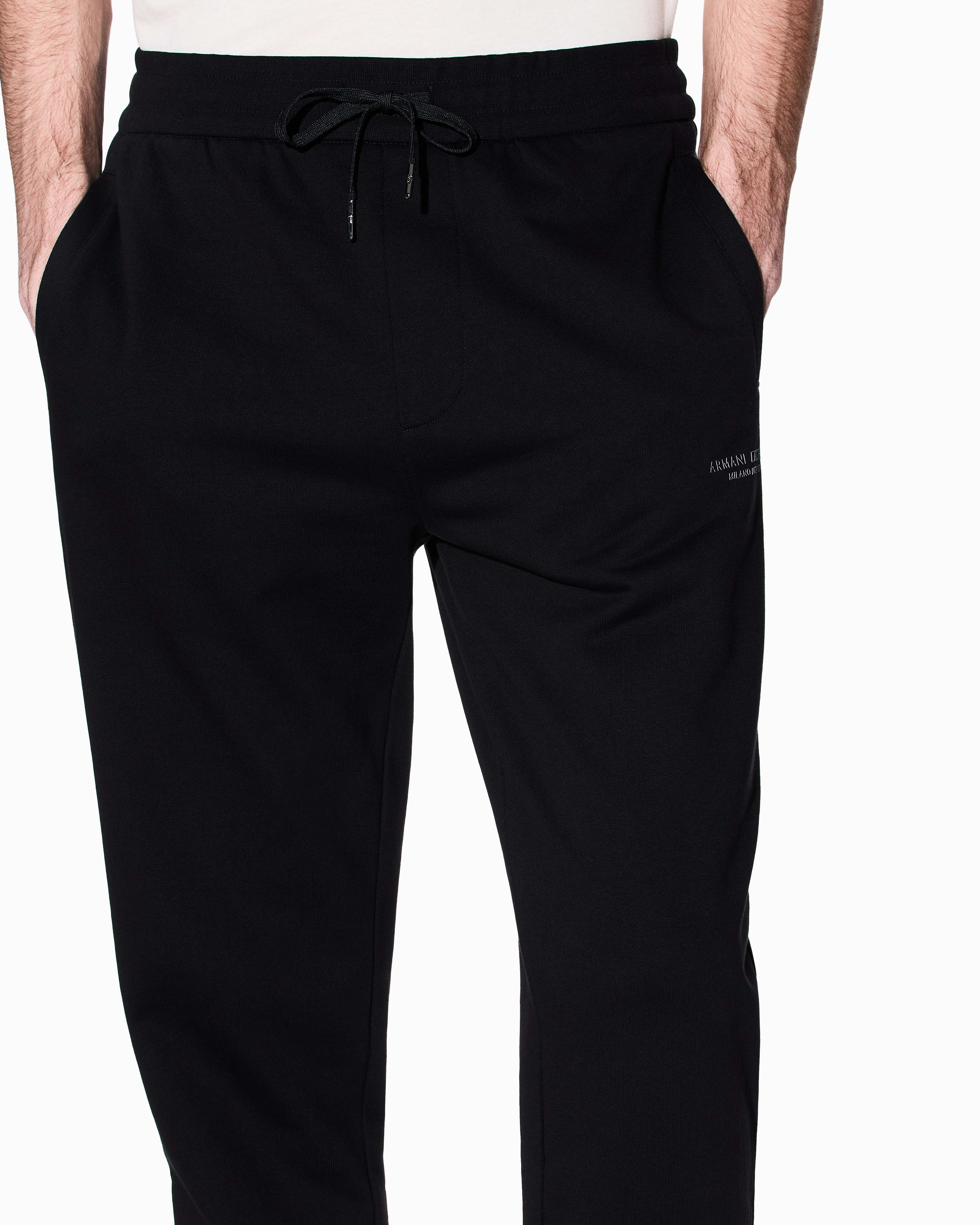 Men'S Black Milano New York Trouser