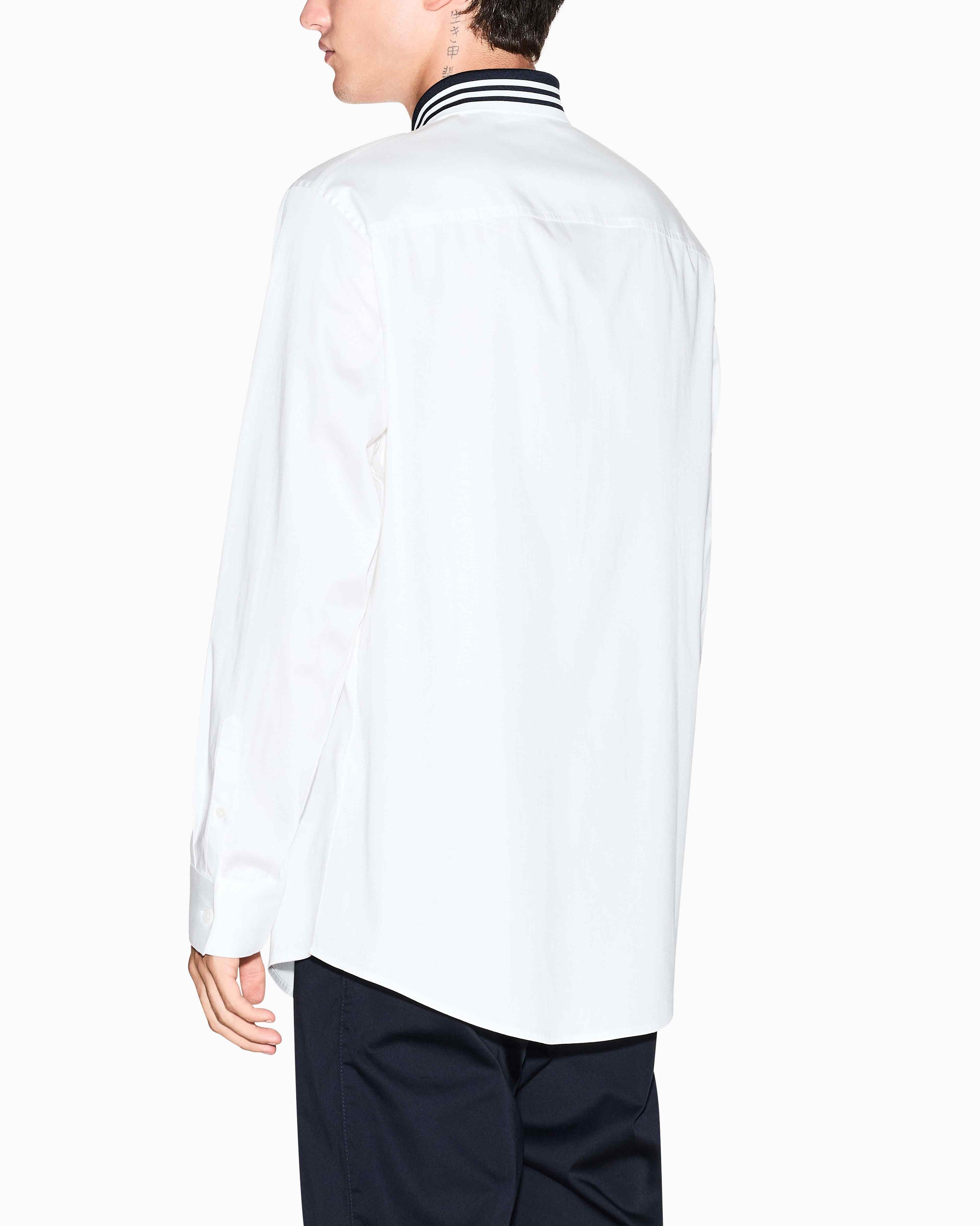 Men's White Smu Collection Shirt