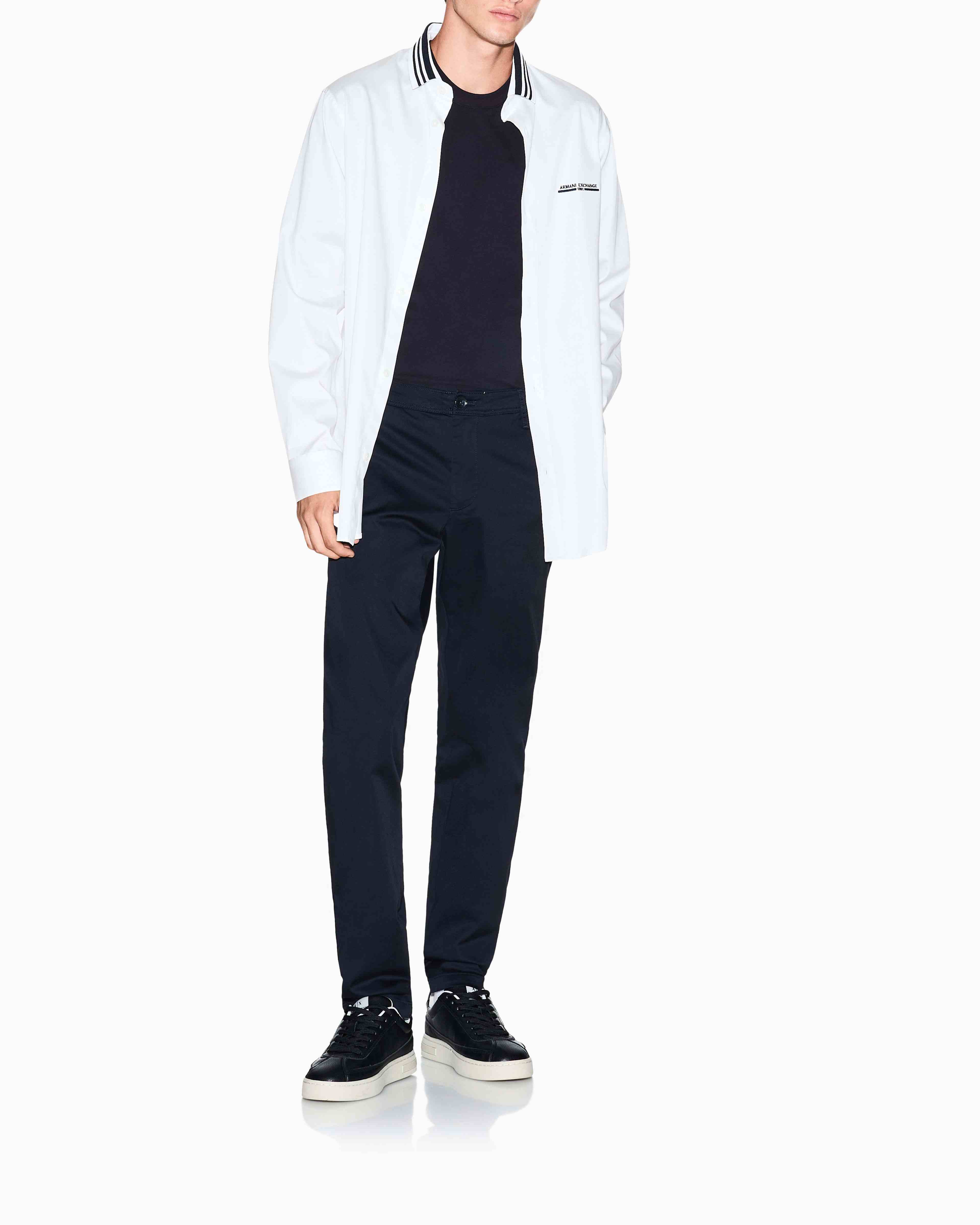 Men's White Smu Collection Shirt