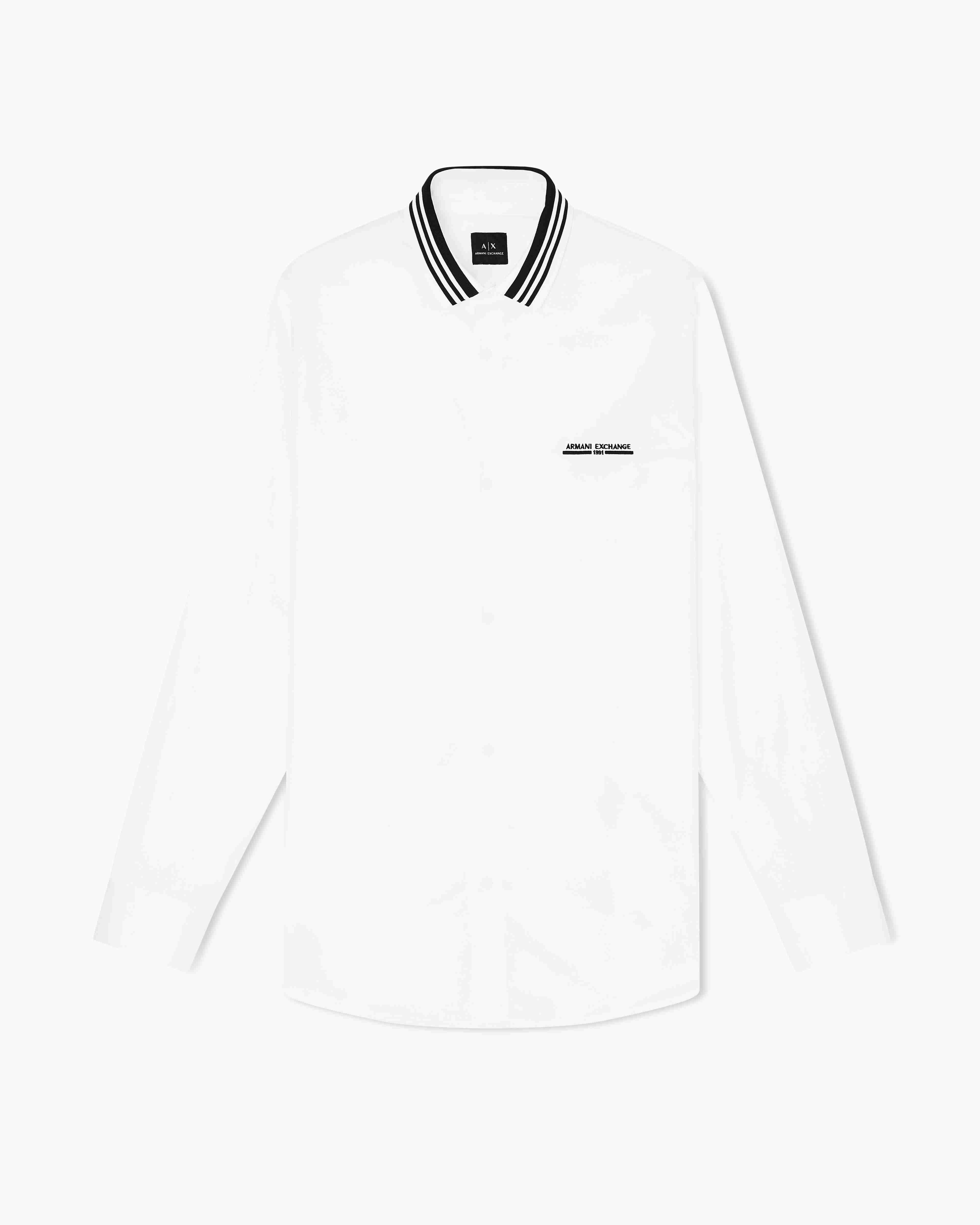 Men's White Smu Collection Shirt