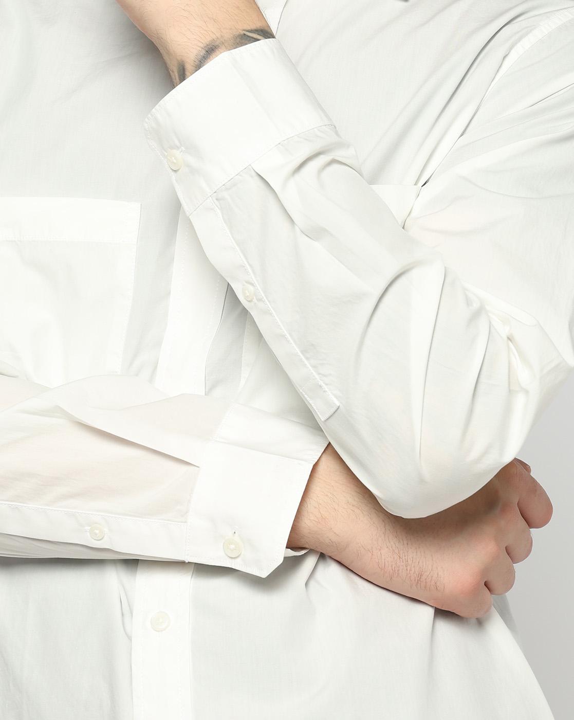 Men White Marina  Regular + Fit Casual Shirts