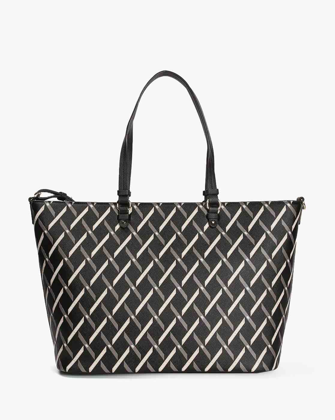 Women's Black Gynger Shopping Bag