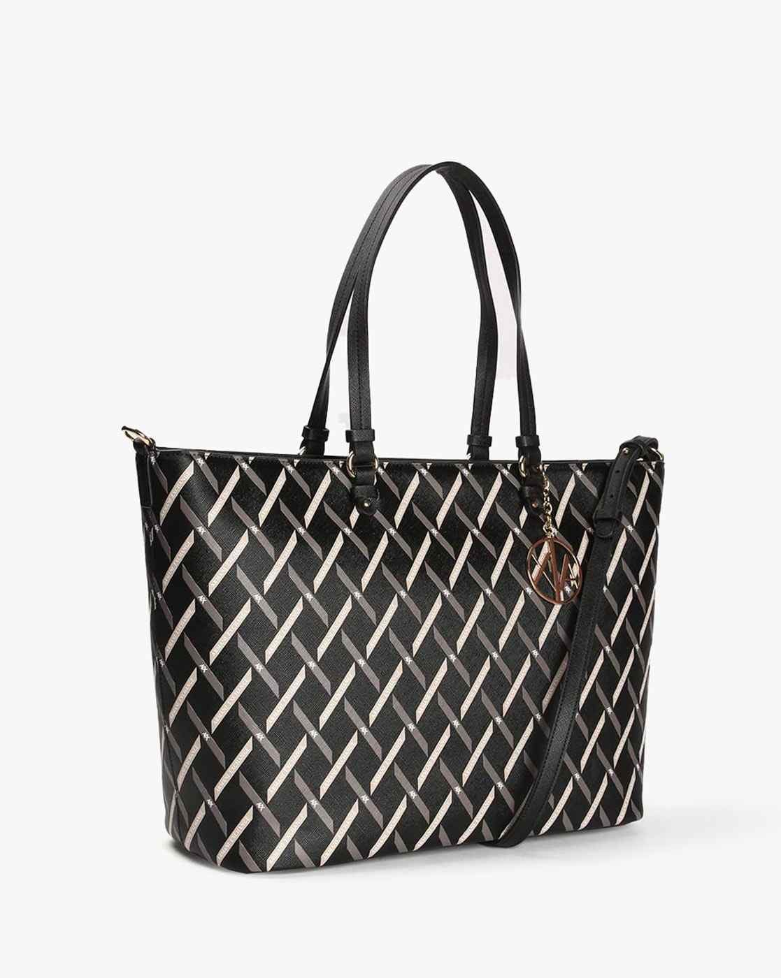 Women's Black Gynger Shopping Bag