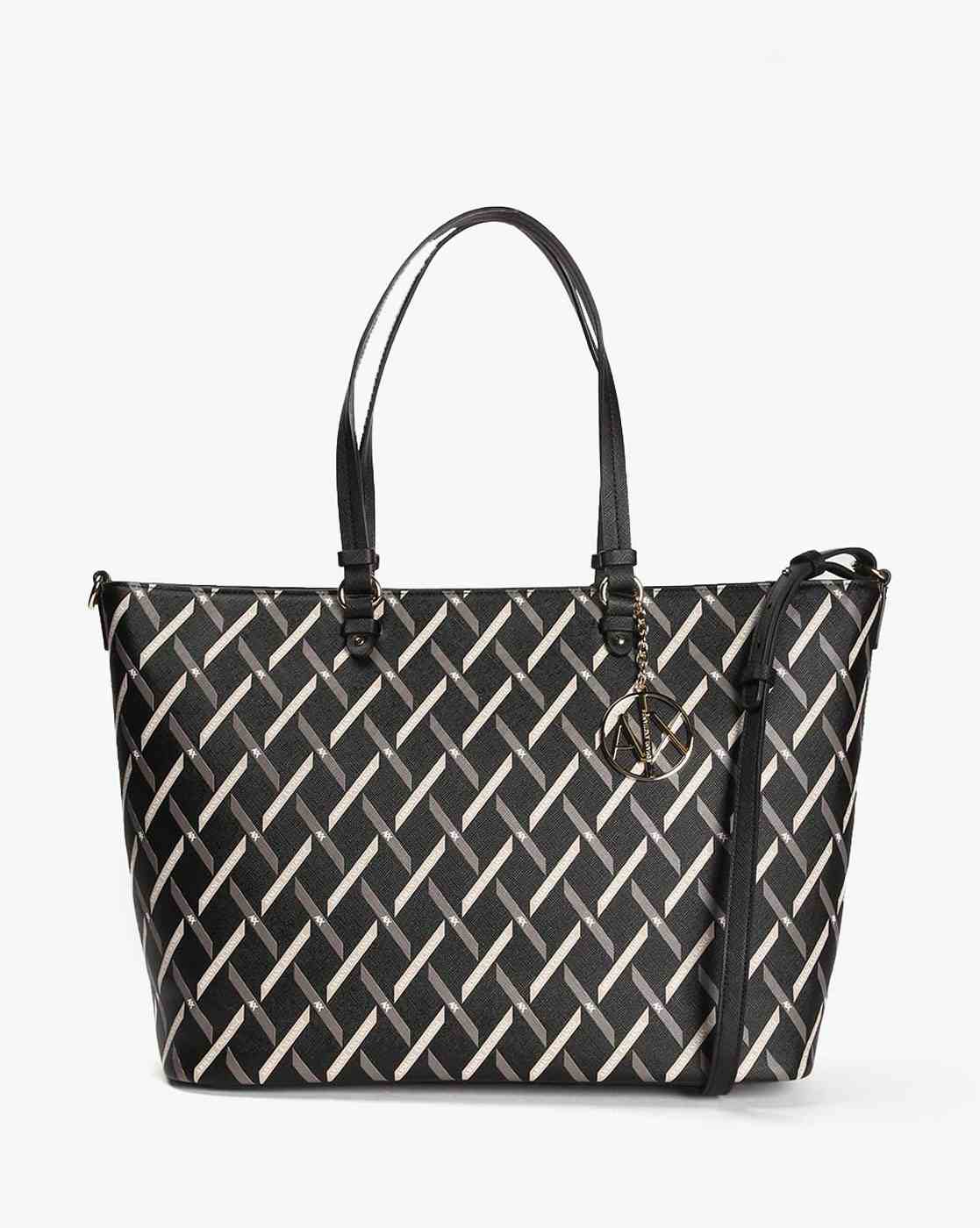 Women's Black Gynger Shopping Bag