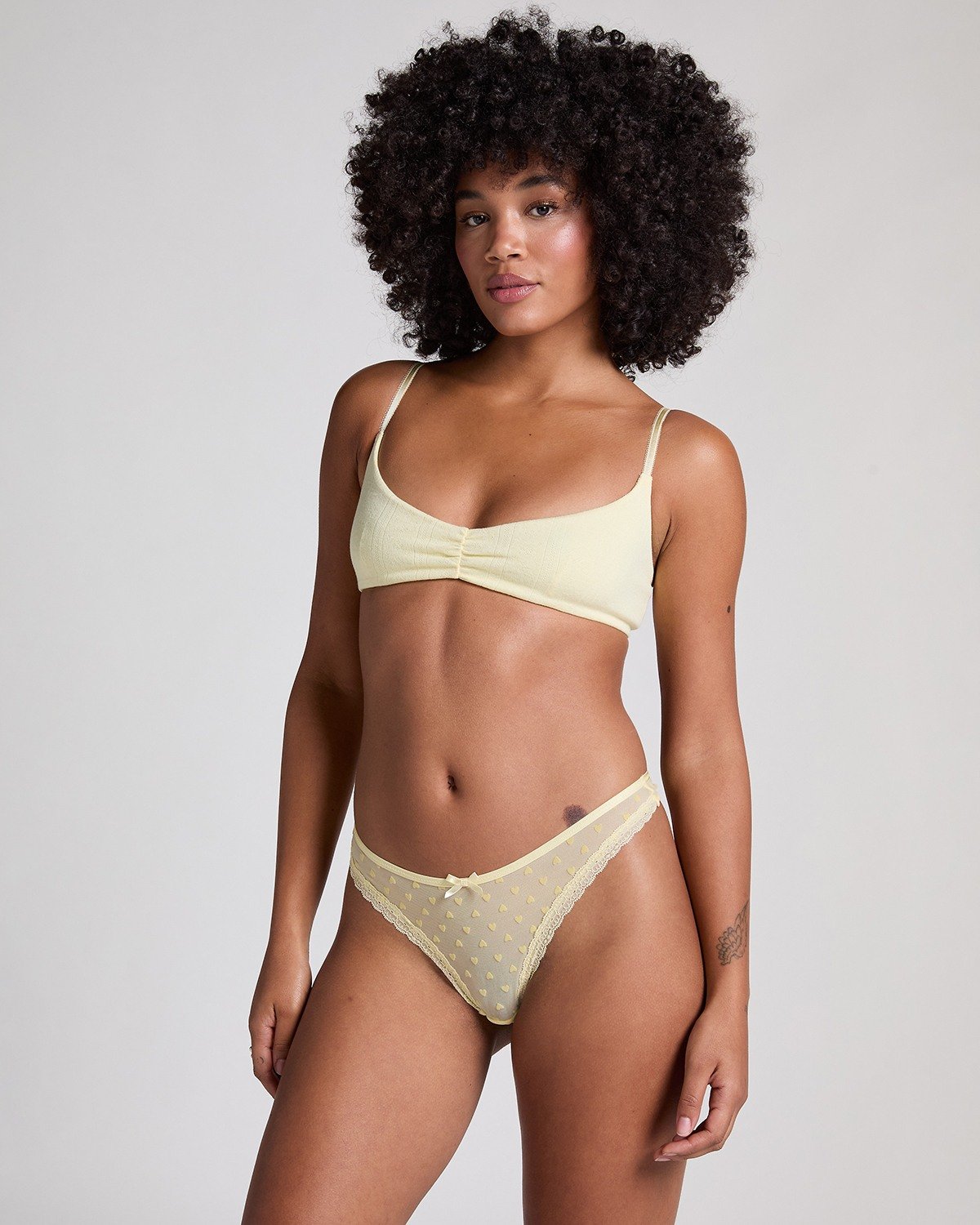 Yellow Phoebe Thong