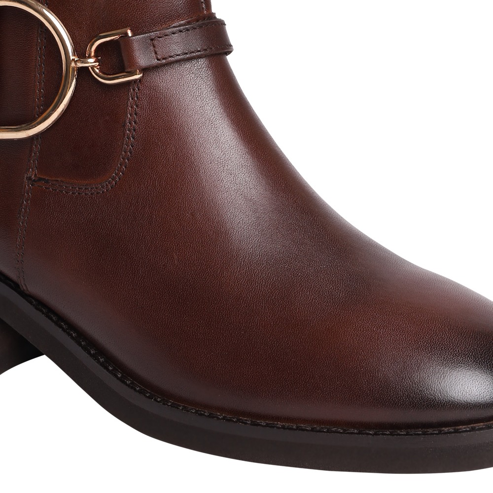 Deltah Dark Brown Boots