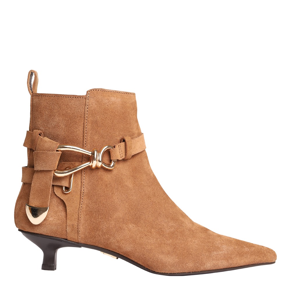 Lyrra Tan Suede Boots