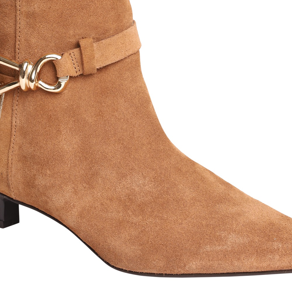 Lyrra Tan Suede Boots