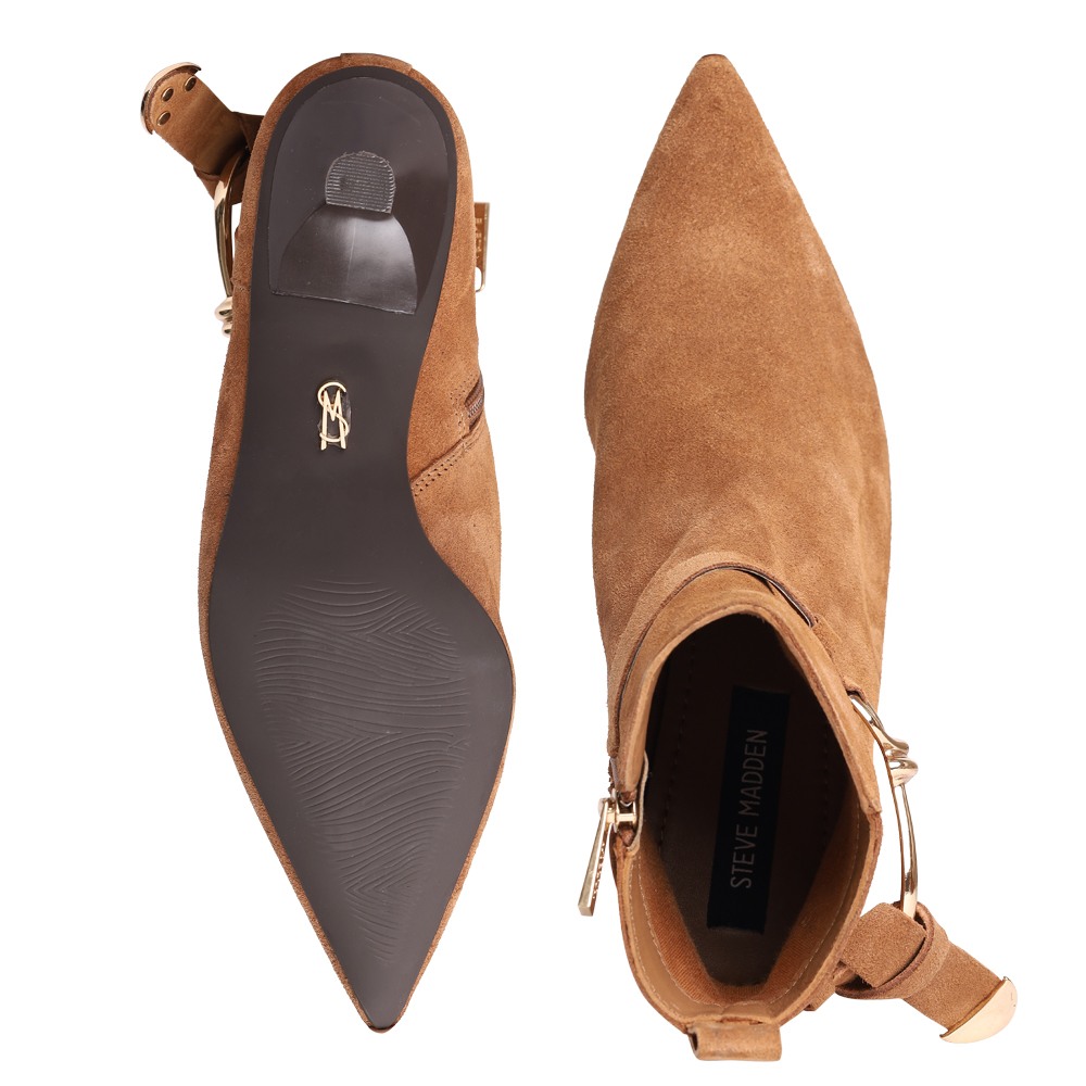 Lyrra Tan Suede Boots