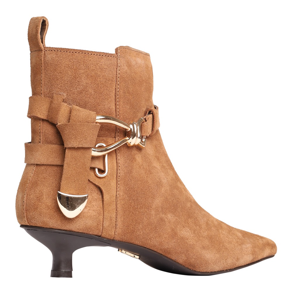 Lyrra Tan Suede Boots