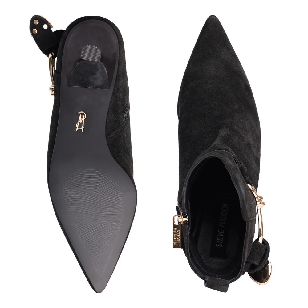 Lyrra Black Suede Boots