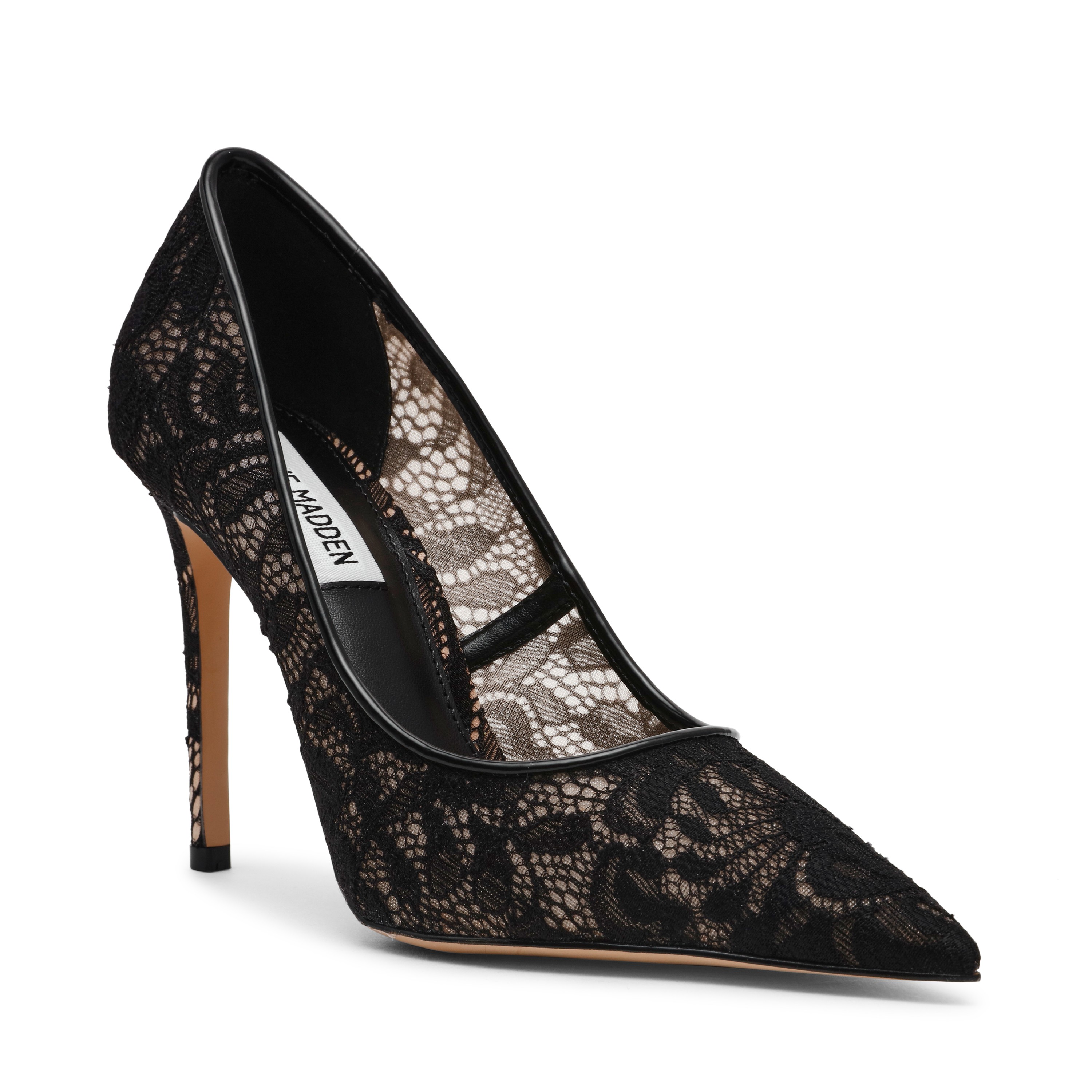 Thrive-Lm Black Lace Pumps