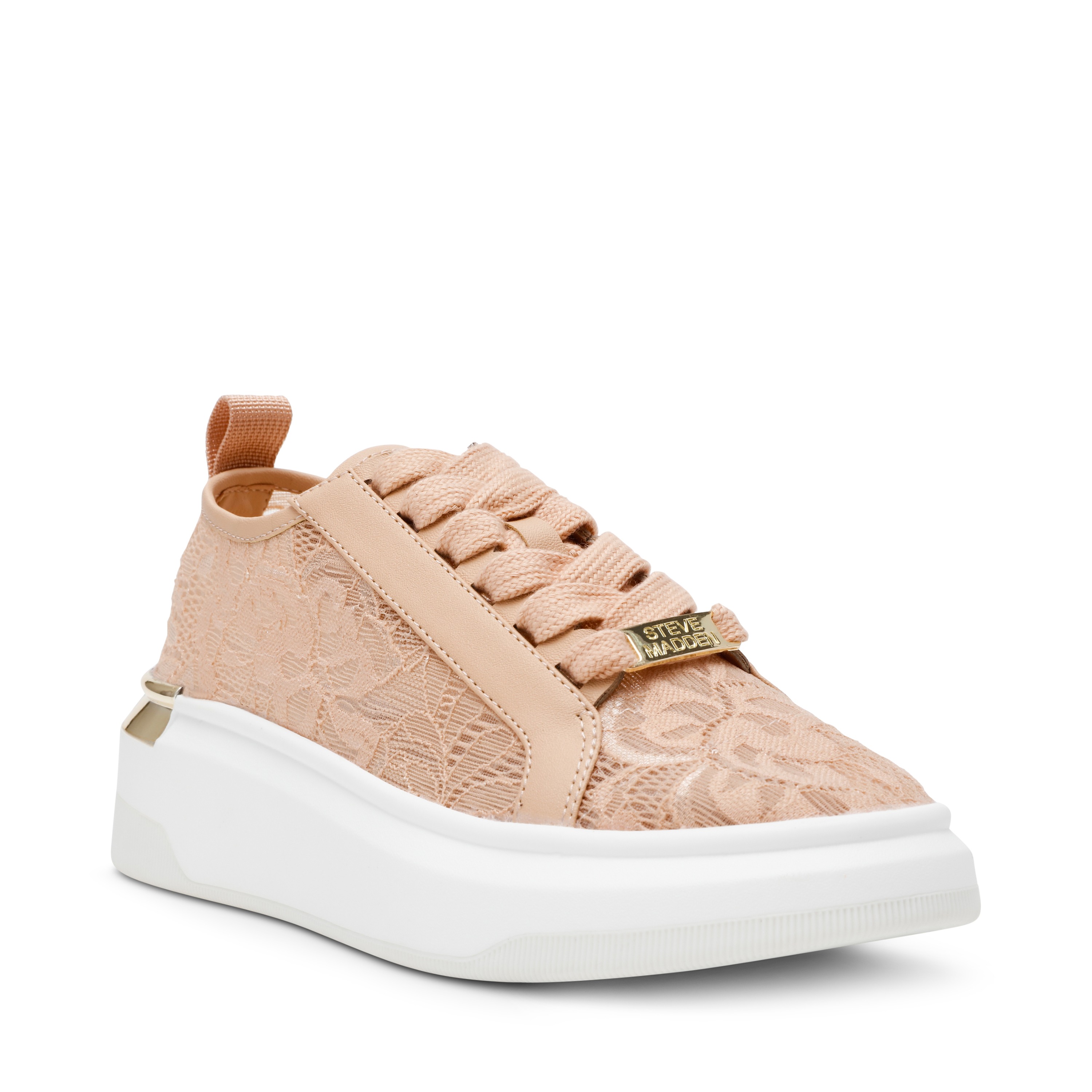 Glacial-L Blush Lace Sneakers
