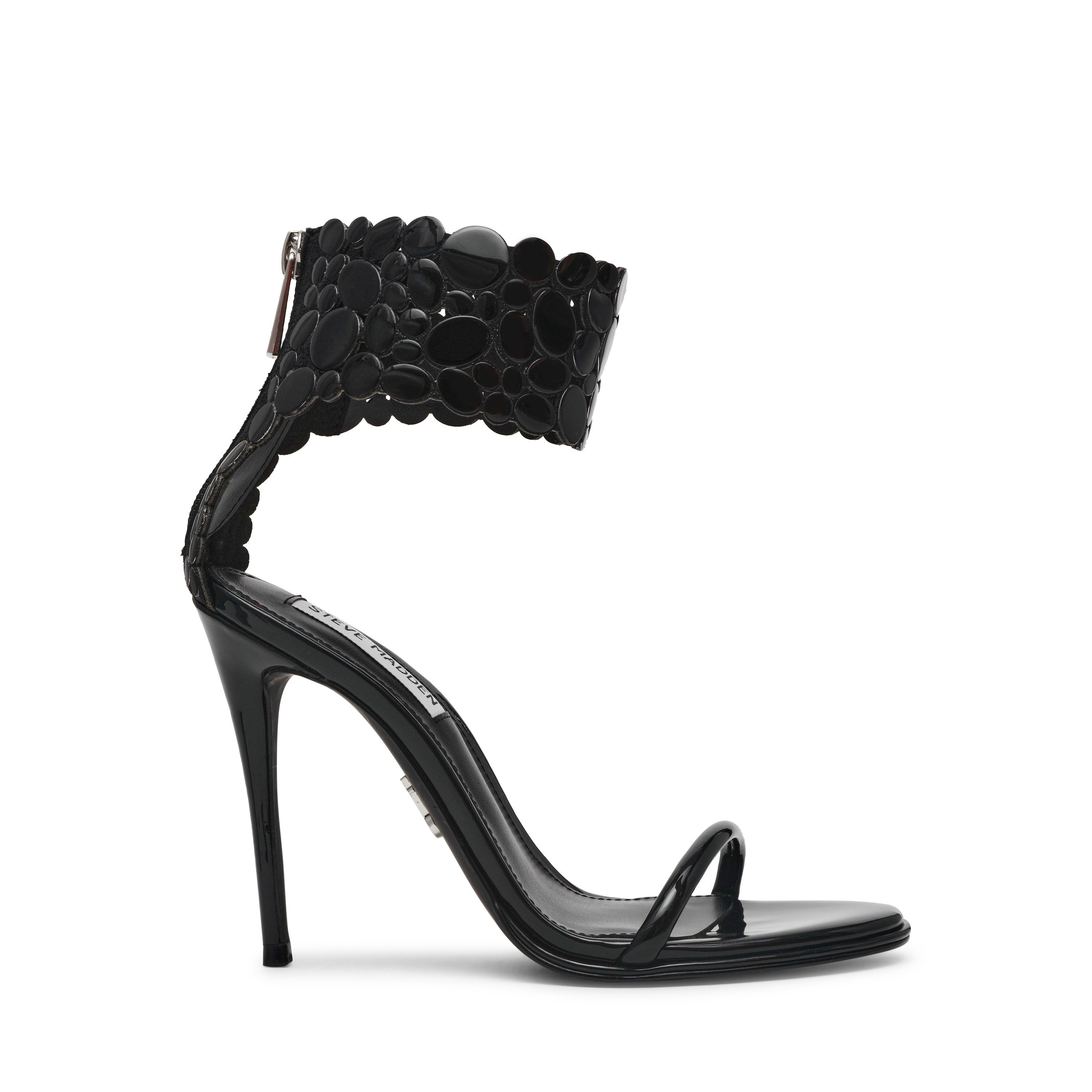 Enamored Black Heels Sandals