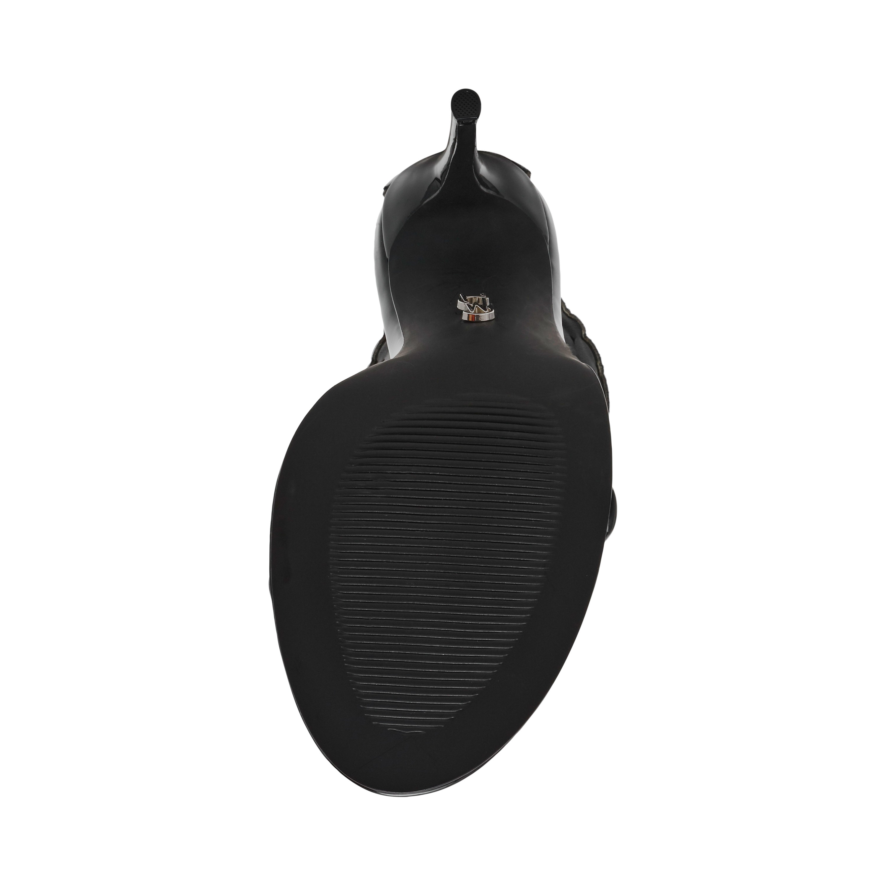 Enamored Black Heels Sandals