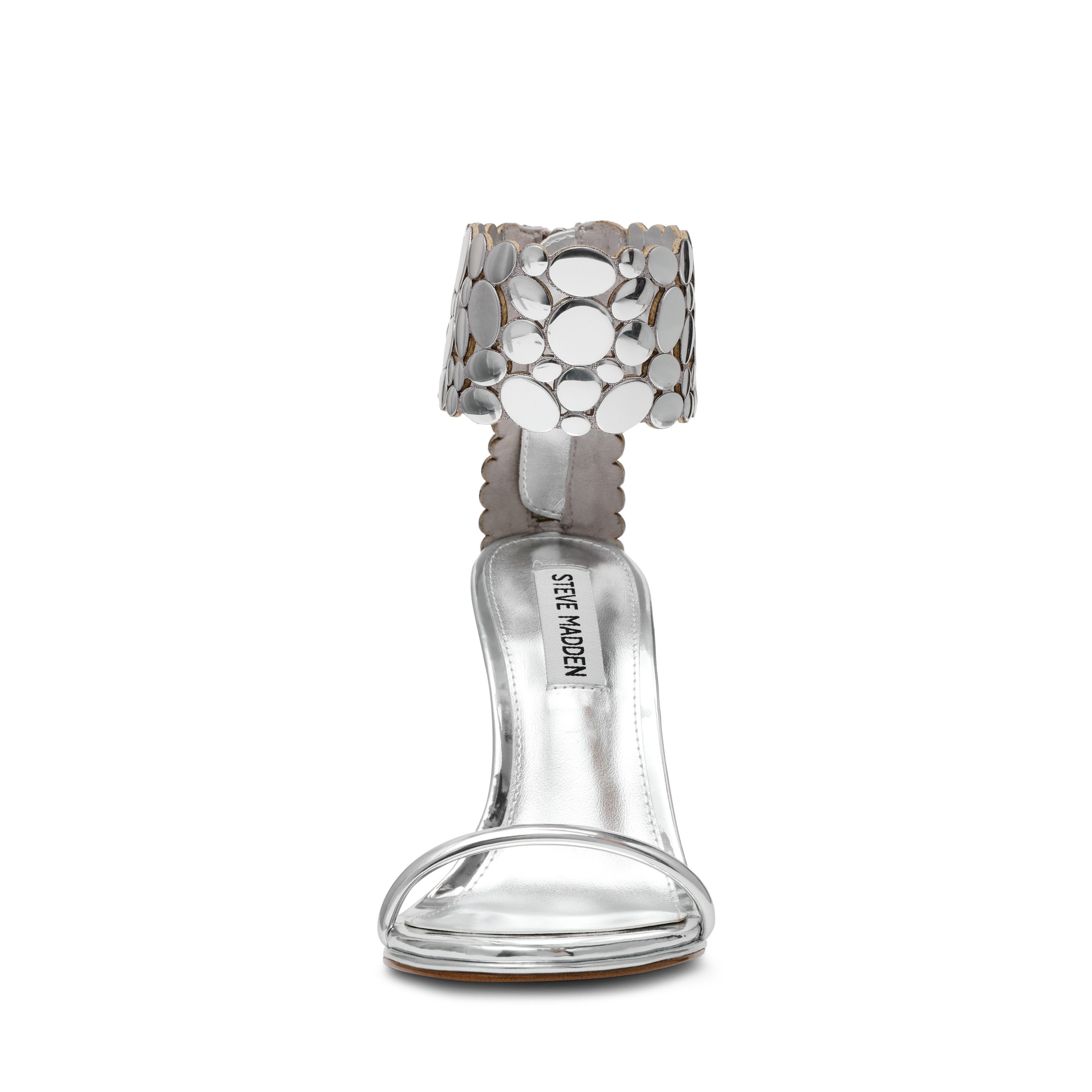 Enamored Silver Heels Sandals