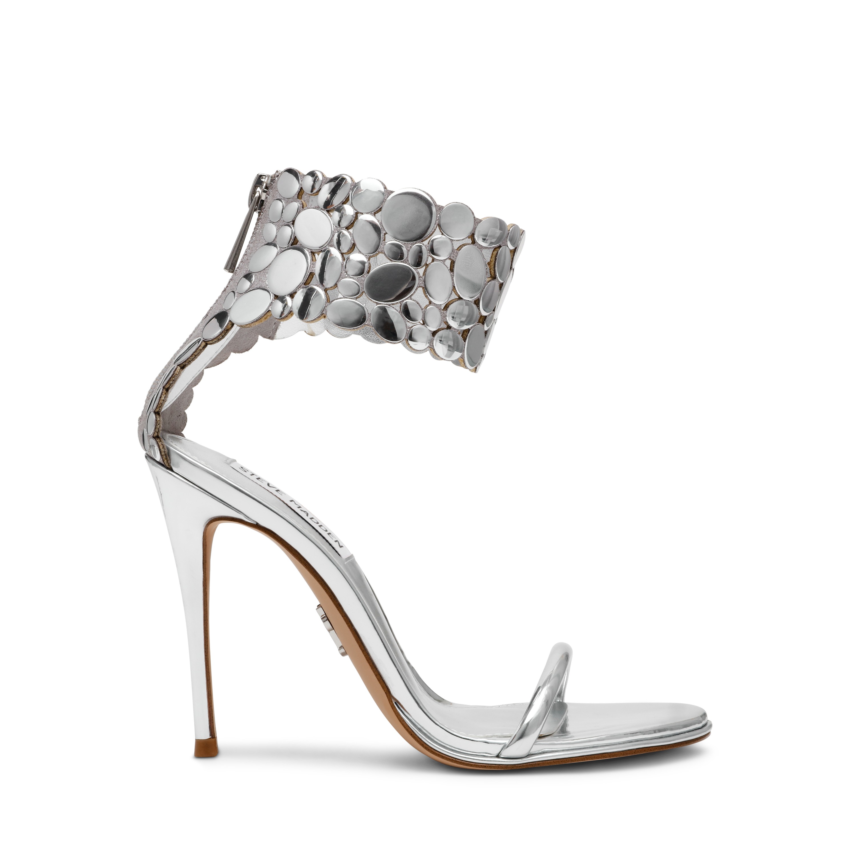Enamored Silver Heels Sandals