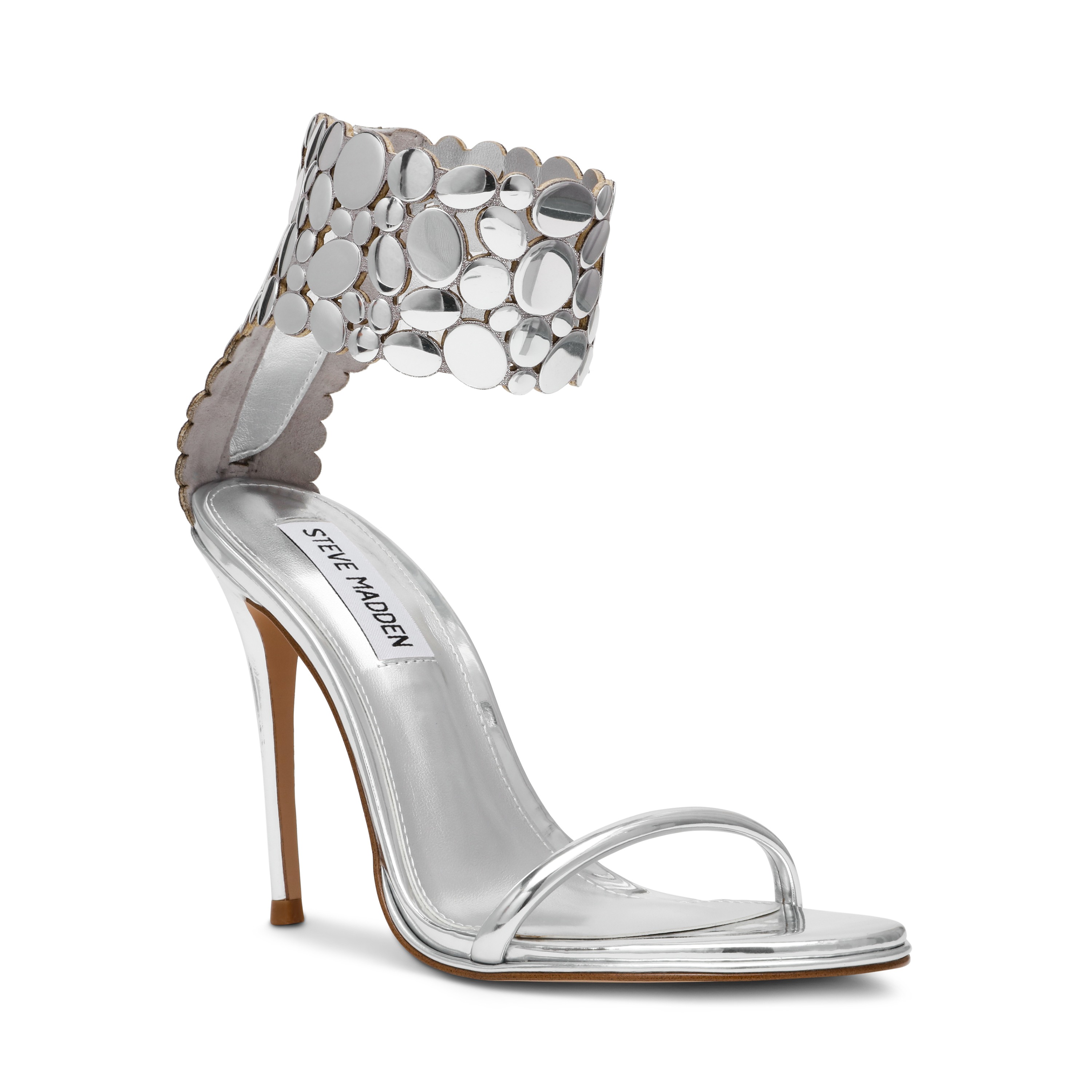 Enamored Silver Heels Sandals