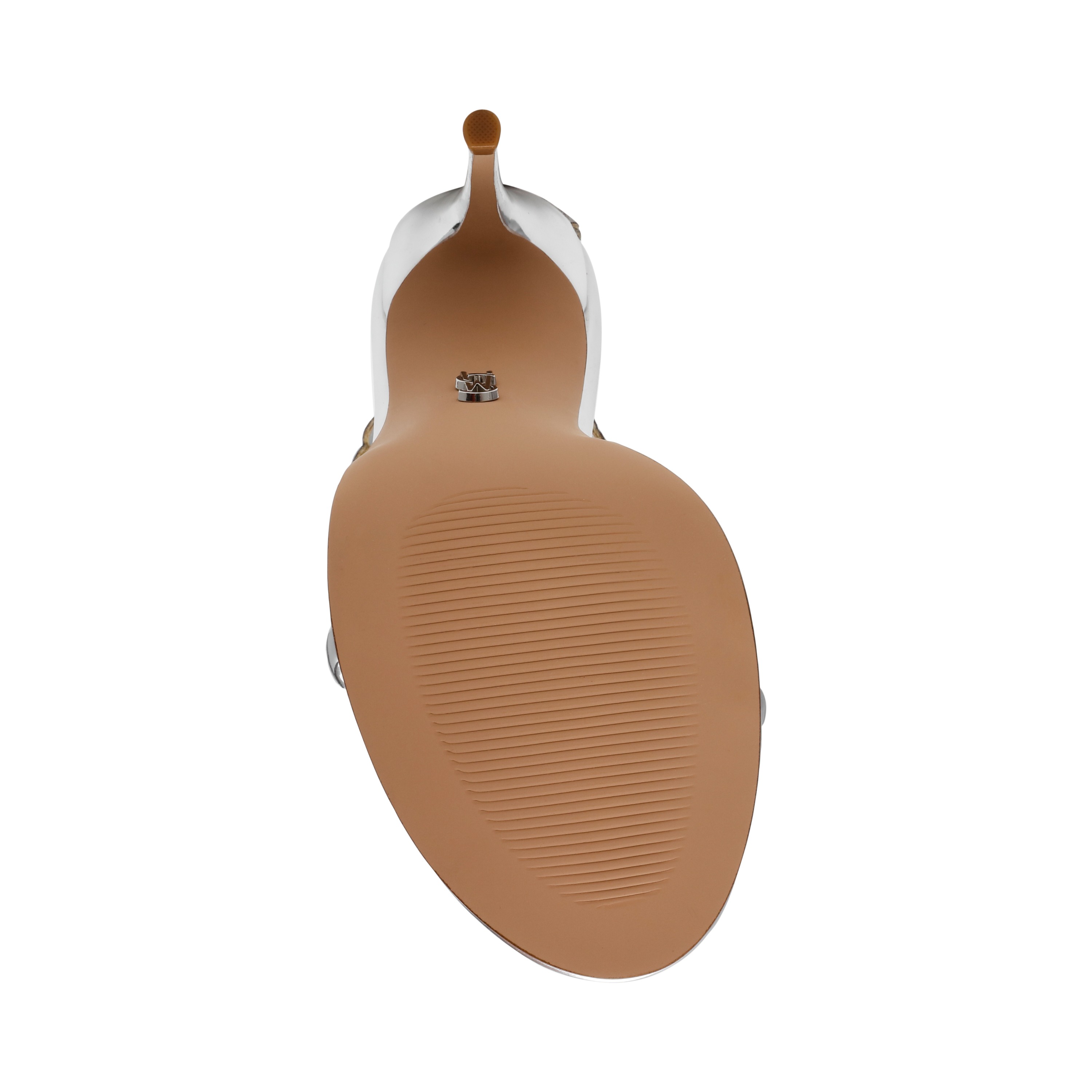 Enamored Silver Heels Sandals