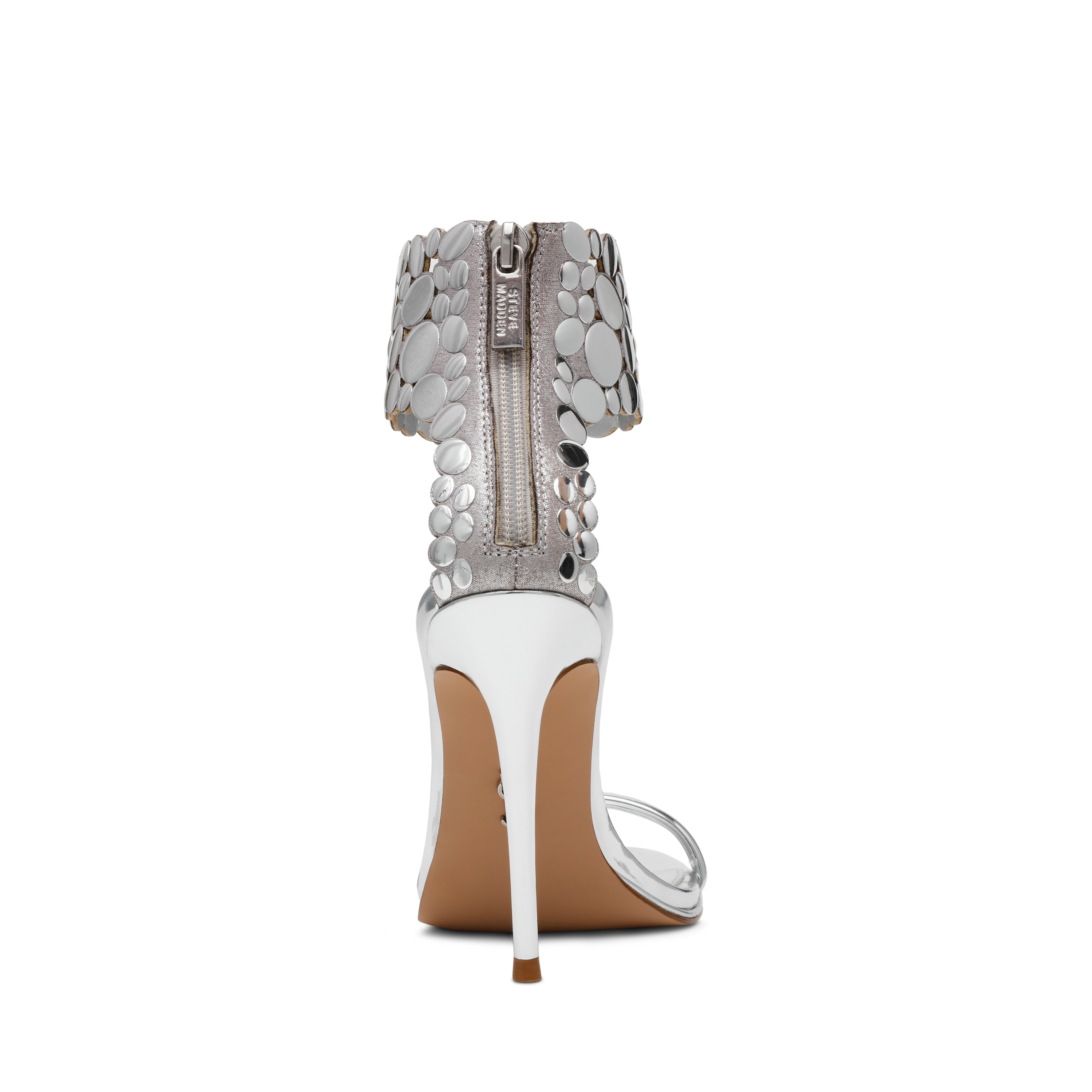 Enamored Silver Heels Sandals