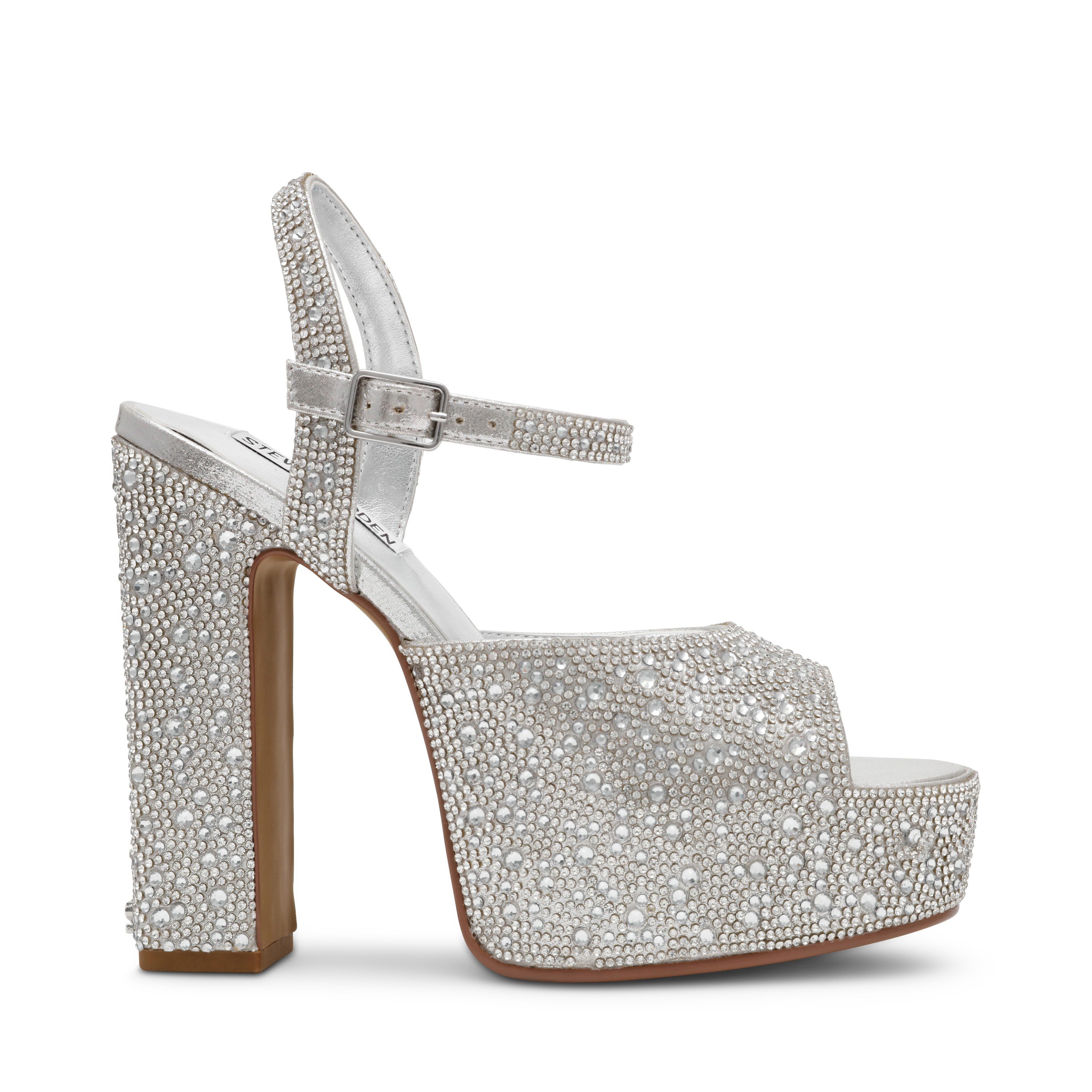 Tandem-R Rhinestone Heels Sandals