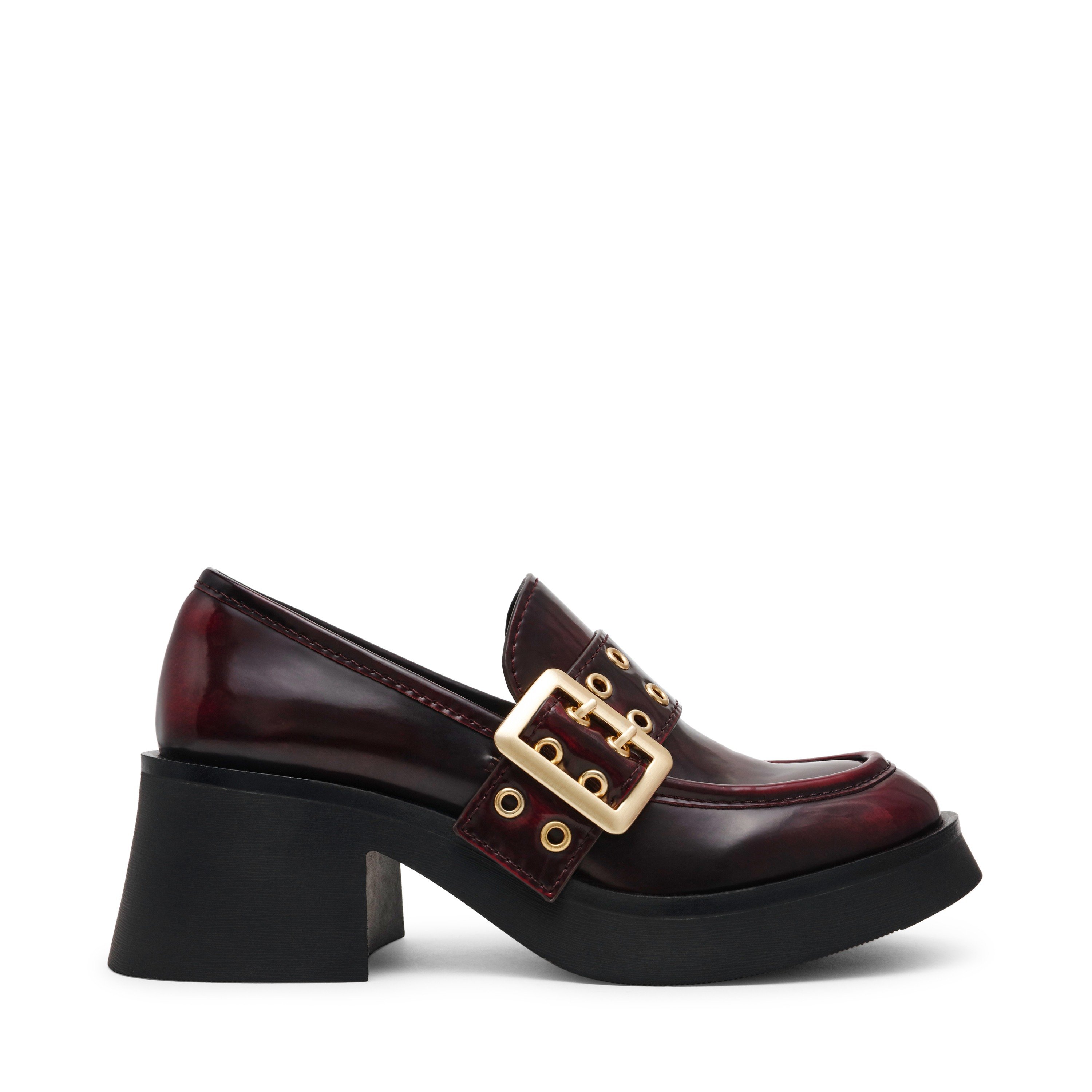 Bridgeton Wine Action Leather Pumps