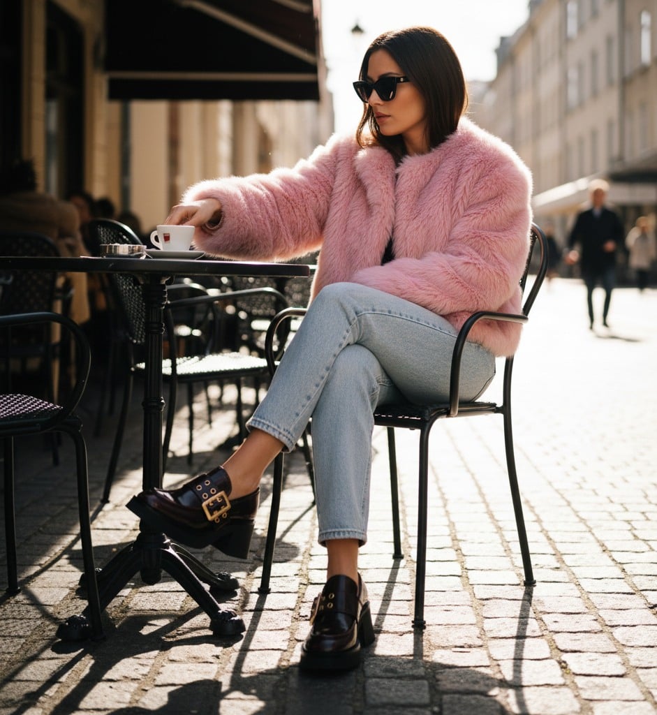 Bridgeton Wine Action Leather Pumps