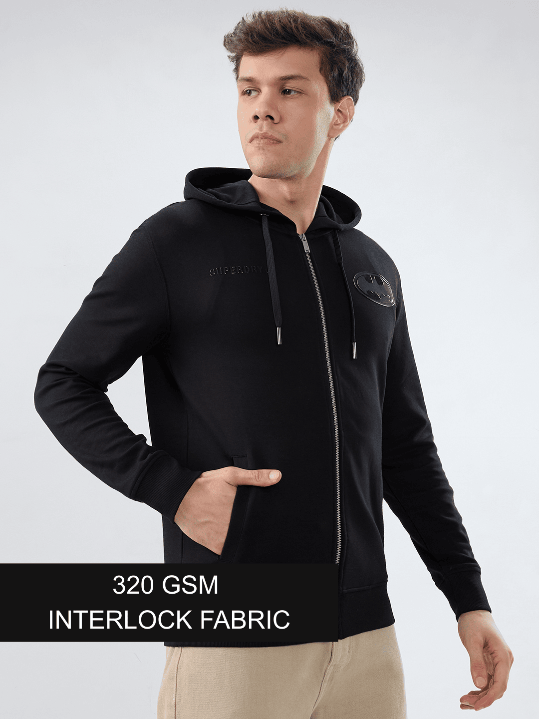 BATMAN FRONT OPEN SWEATSHIRT