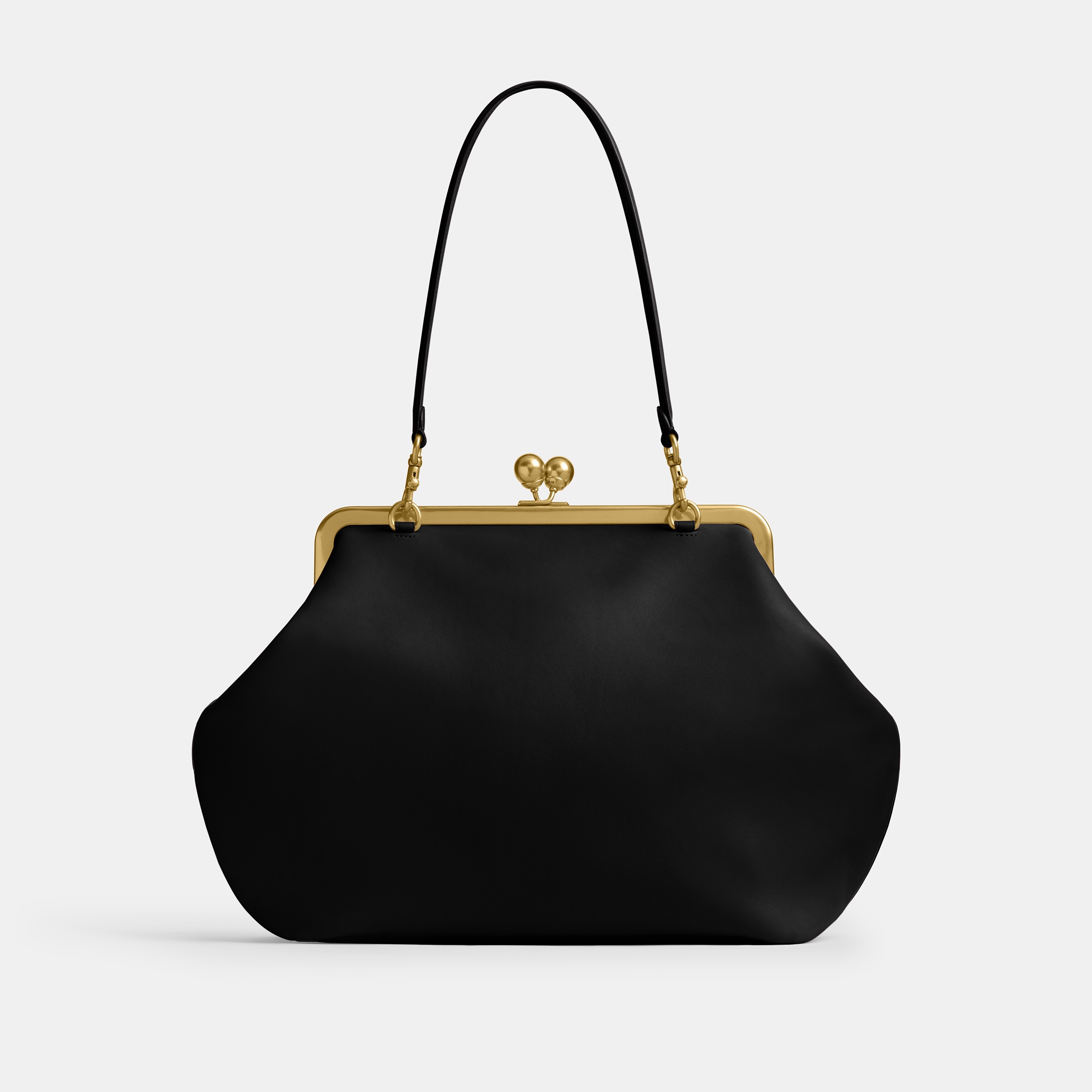 Large Kisslock Frame Bag