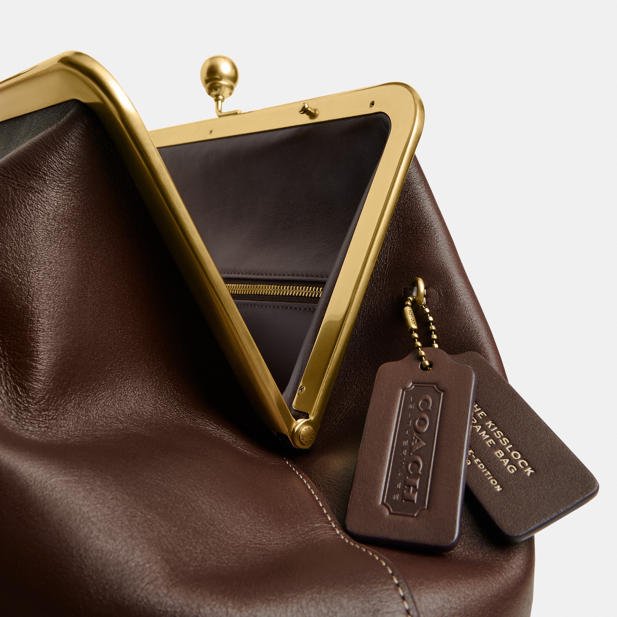Large Kisslock Frame Bag