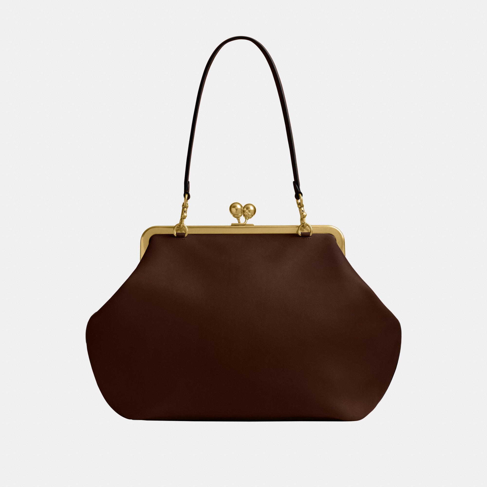 Large Kisslock Frame Bag