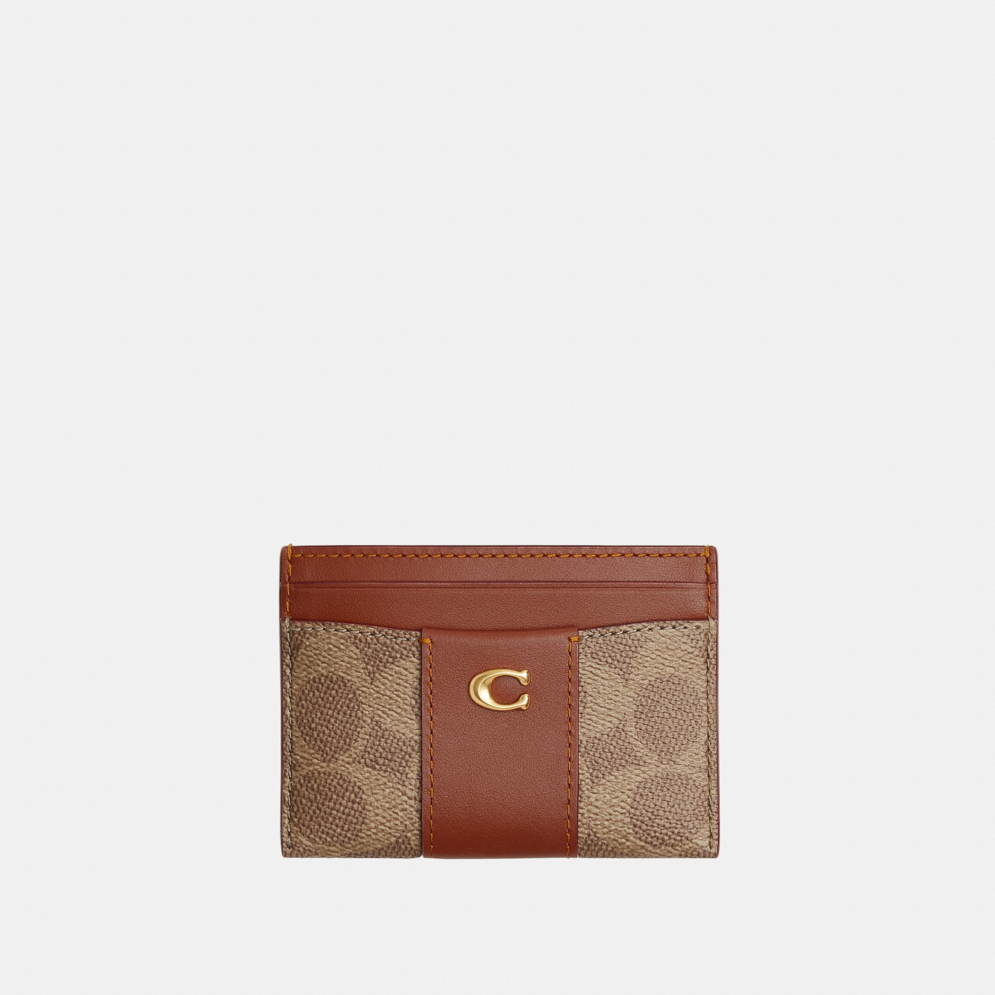 Essential Card Case In Signature Canvas