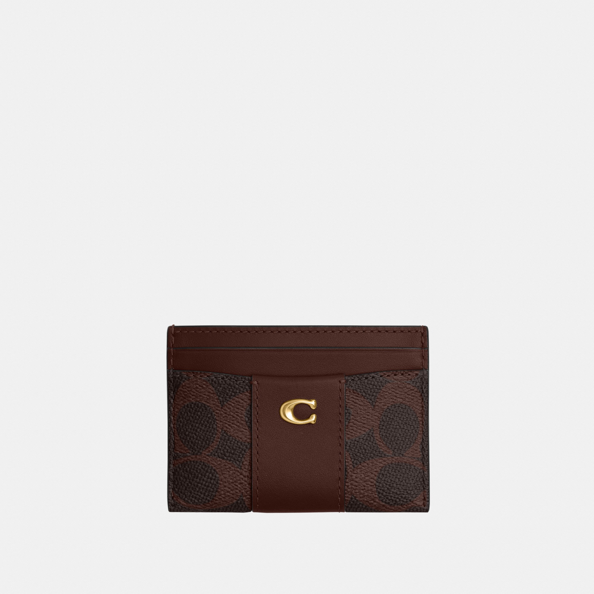 Essential Card Case In Signature Canvas