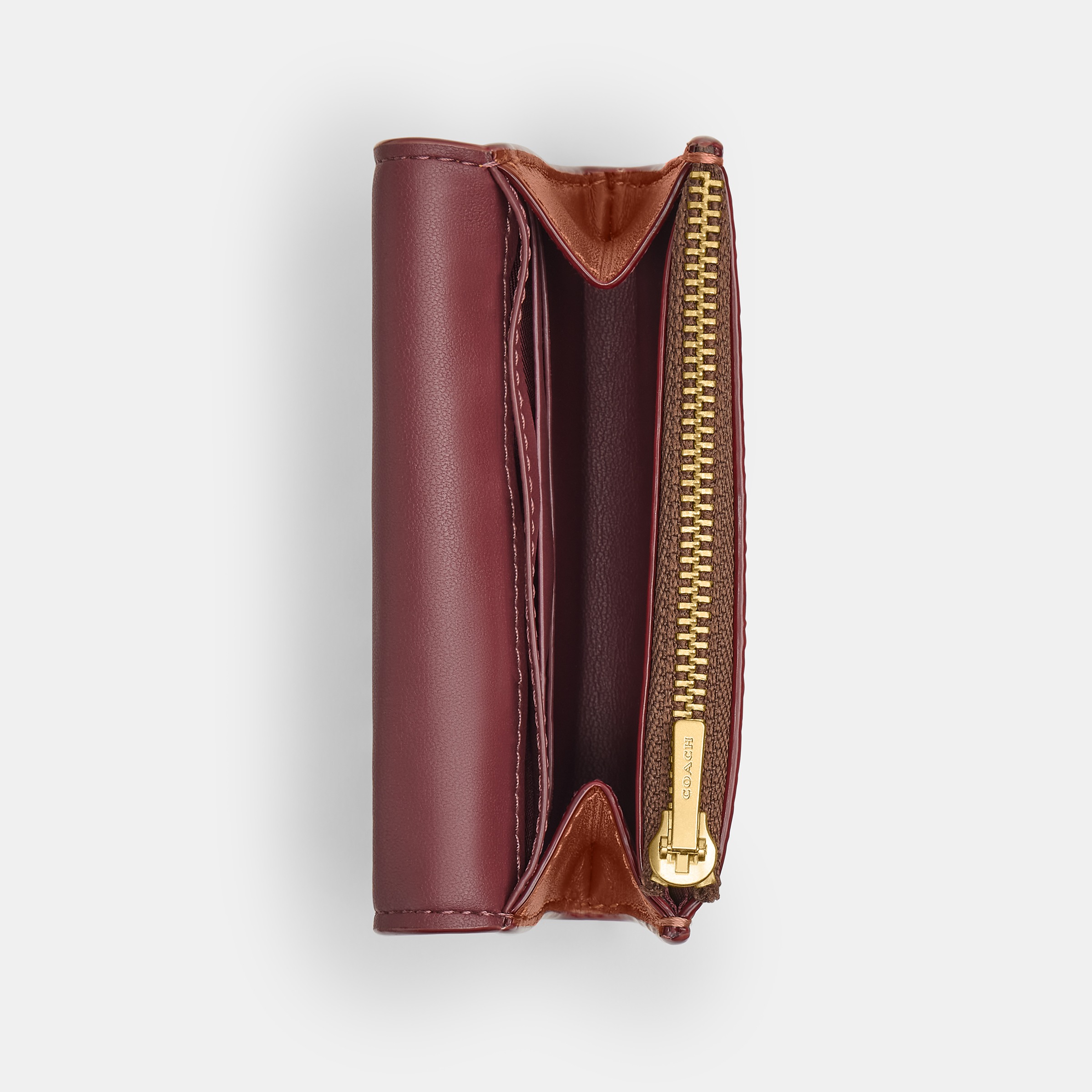 Essential Flap Card Case In Signature Canvas