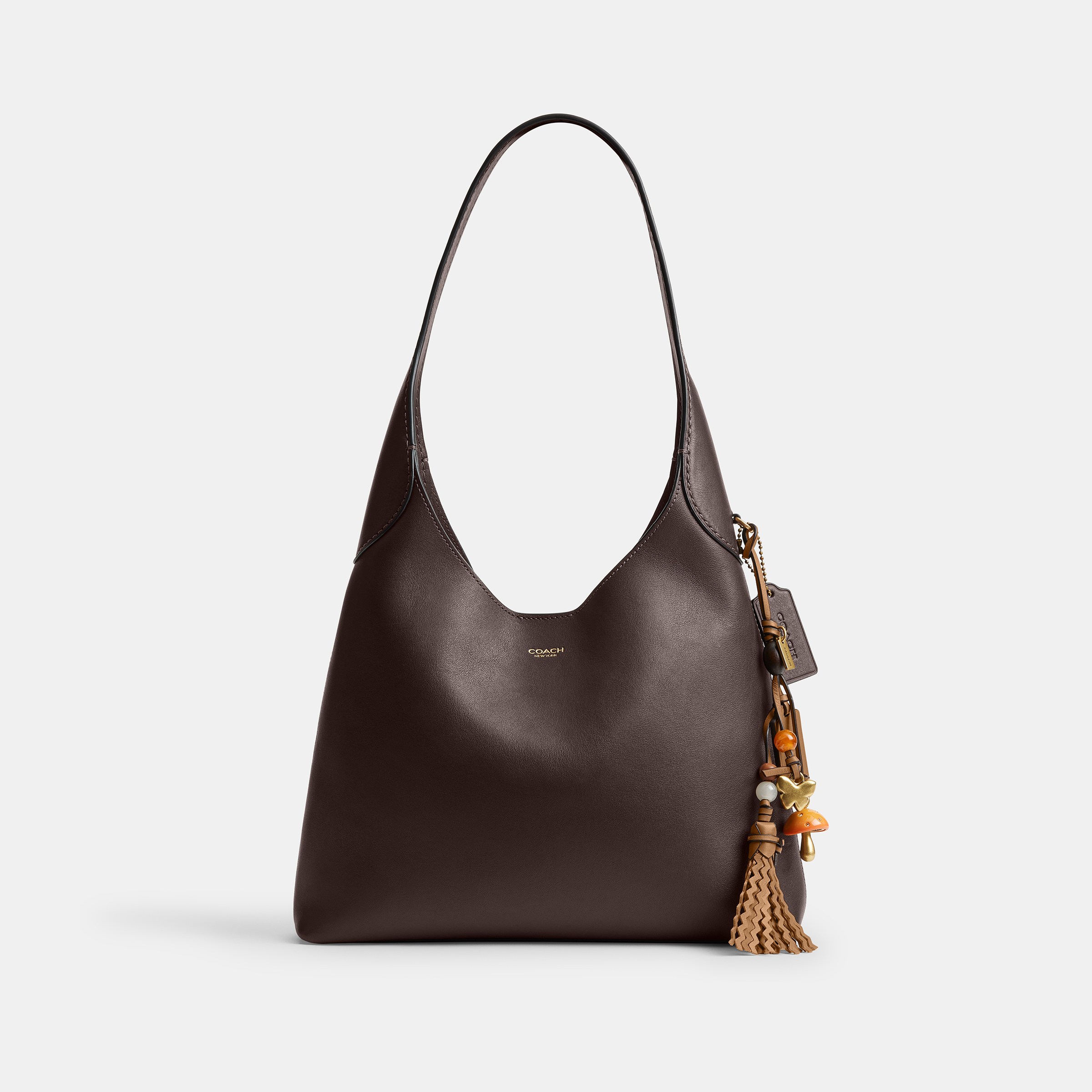 Mushroom Heritage Leather Bag Charm