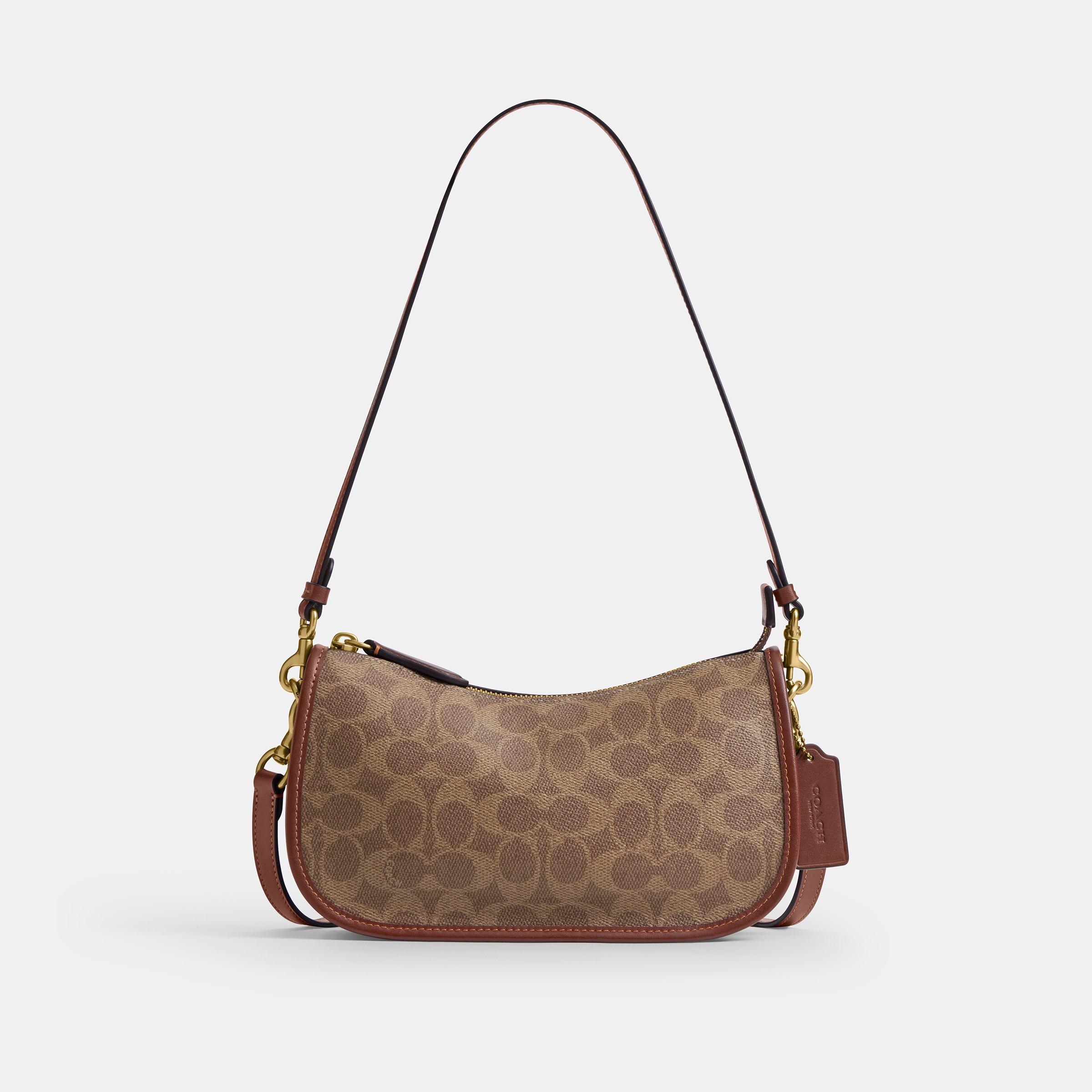 Coated Canvas Signature Waverly Bag