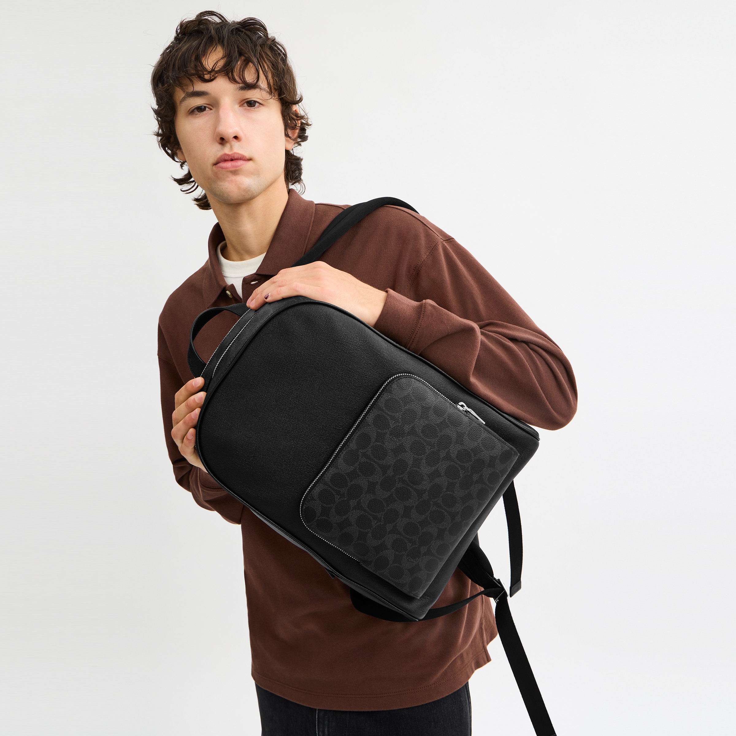 Wade Backpack In Signature Canvas