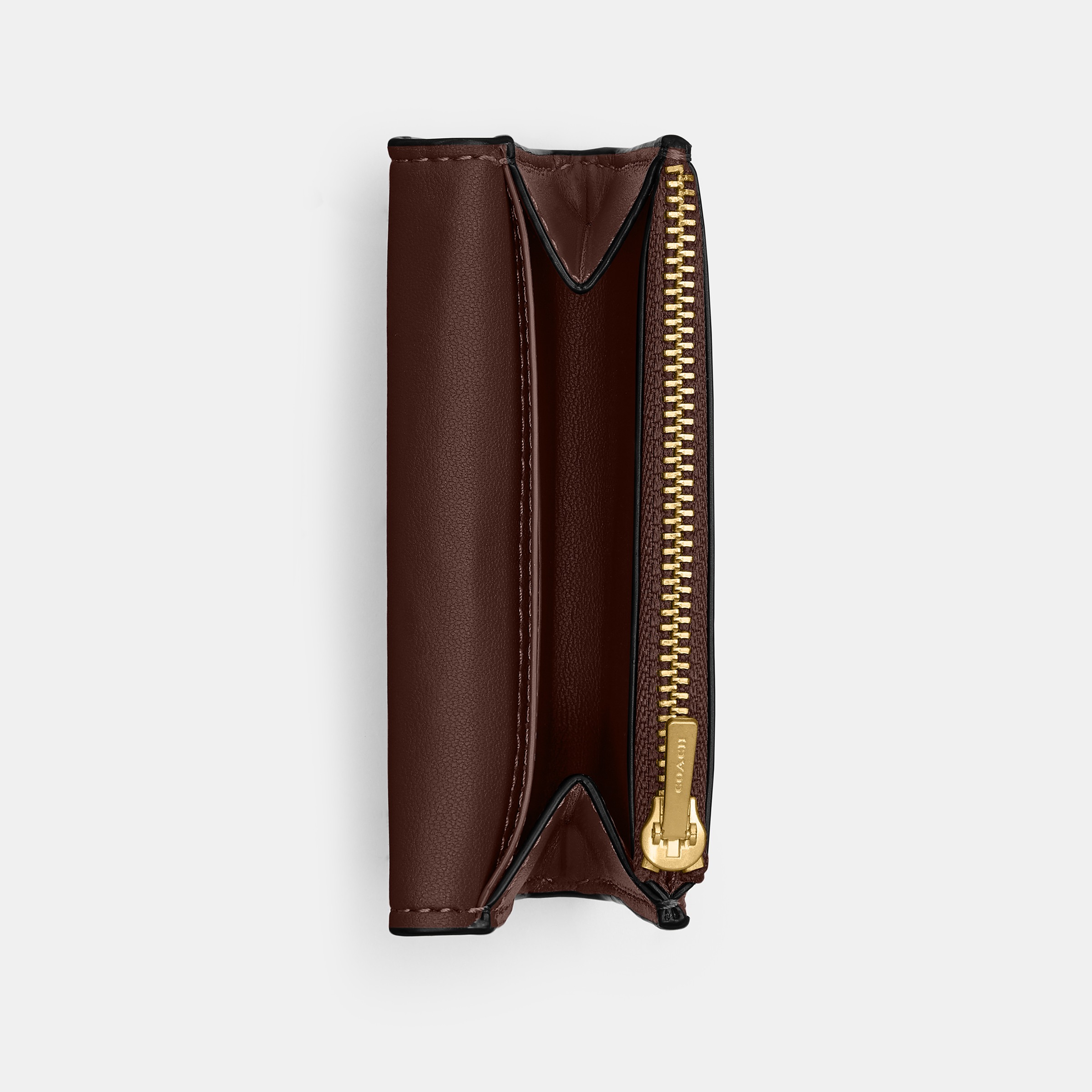 Refined Calf Leather Essential Flap Card Case